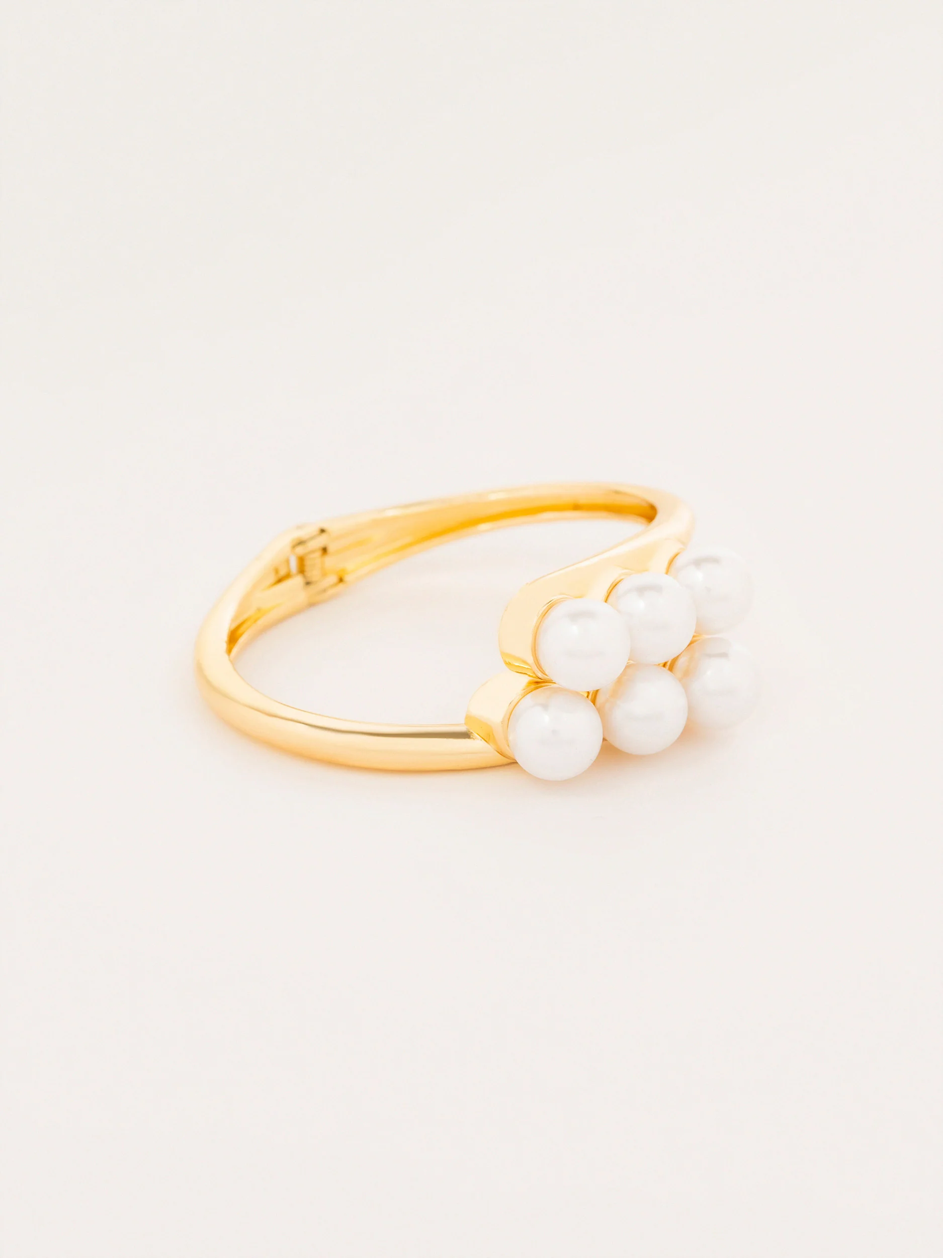Pearl Hinged Bracelet - Image 3