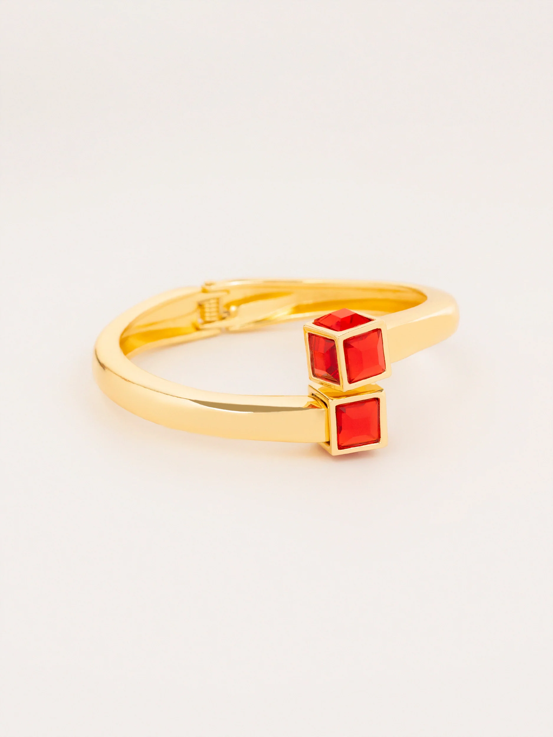 Dual Square Stone Bracelet - Image 3