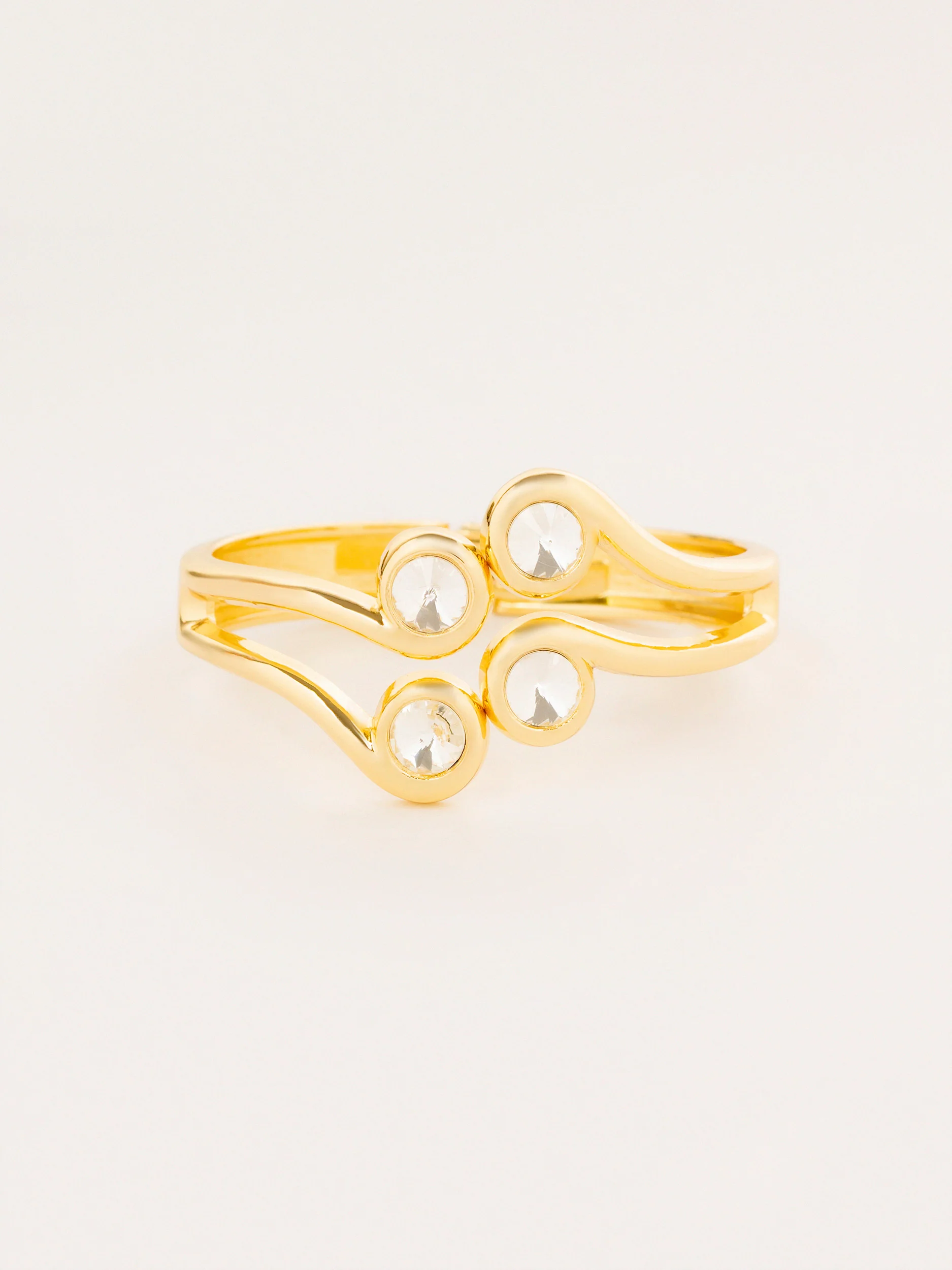Crystal Cuff Bracelet - Image 2