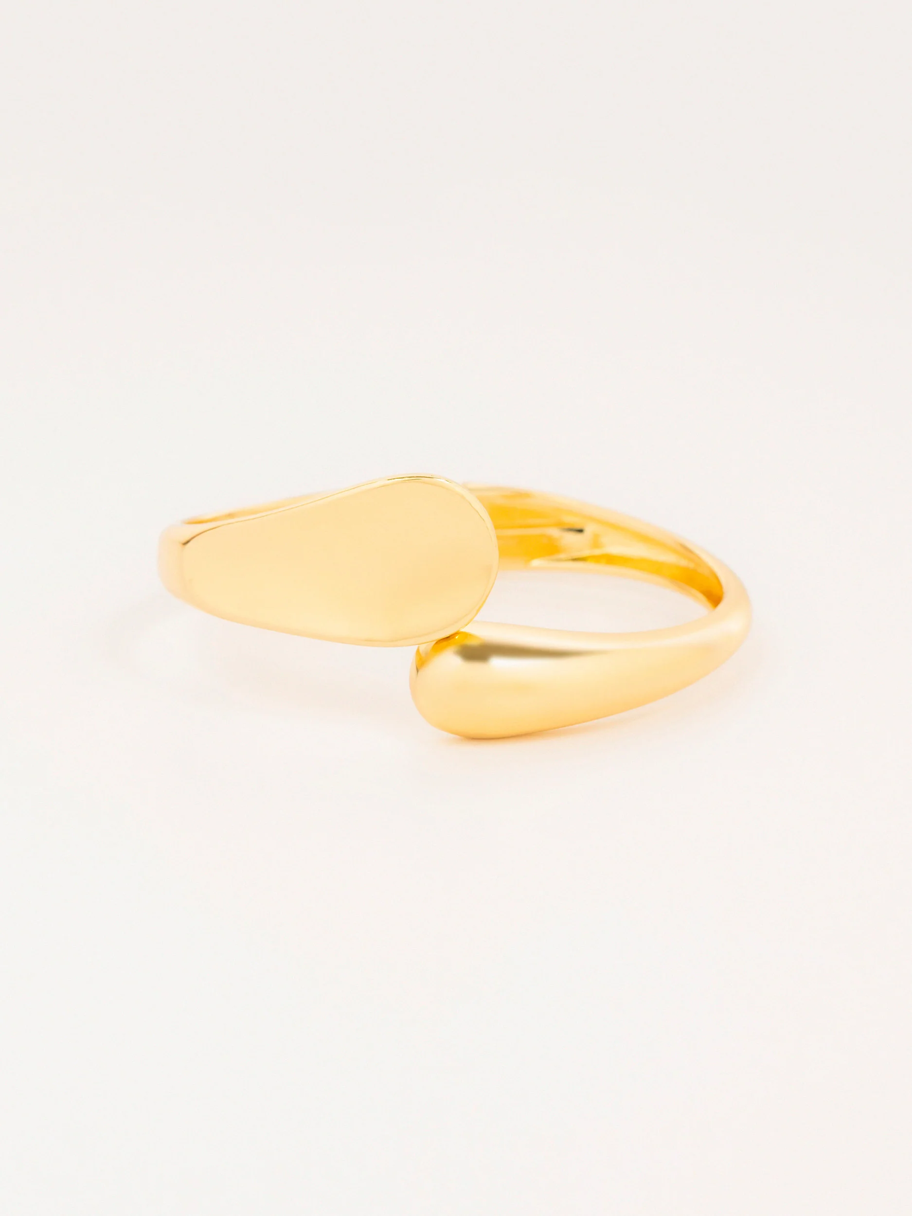 Sculptural Overlap Bracelet - Image 3