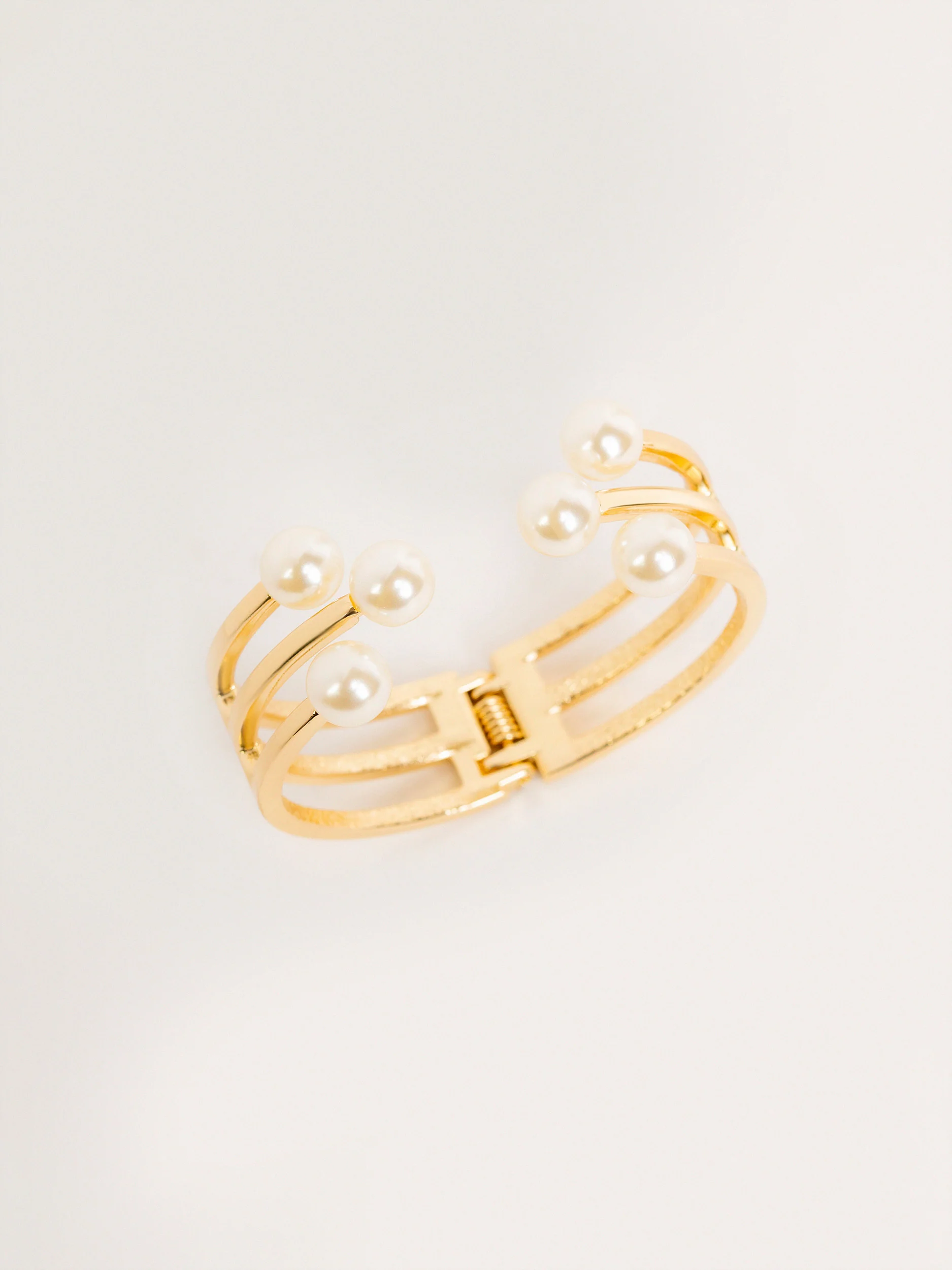 Pearl Cuff Bracelet - Image 2