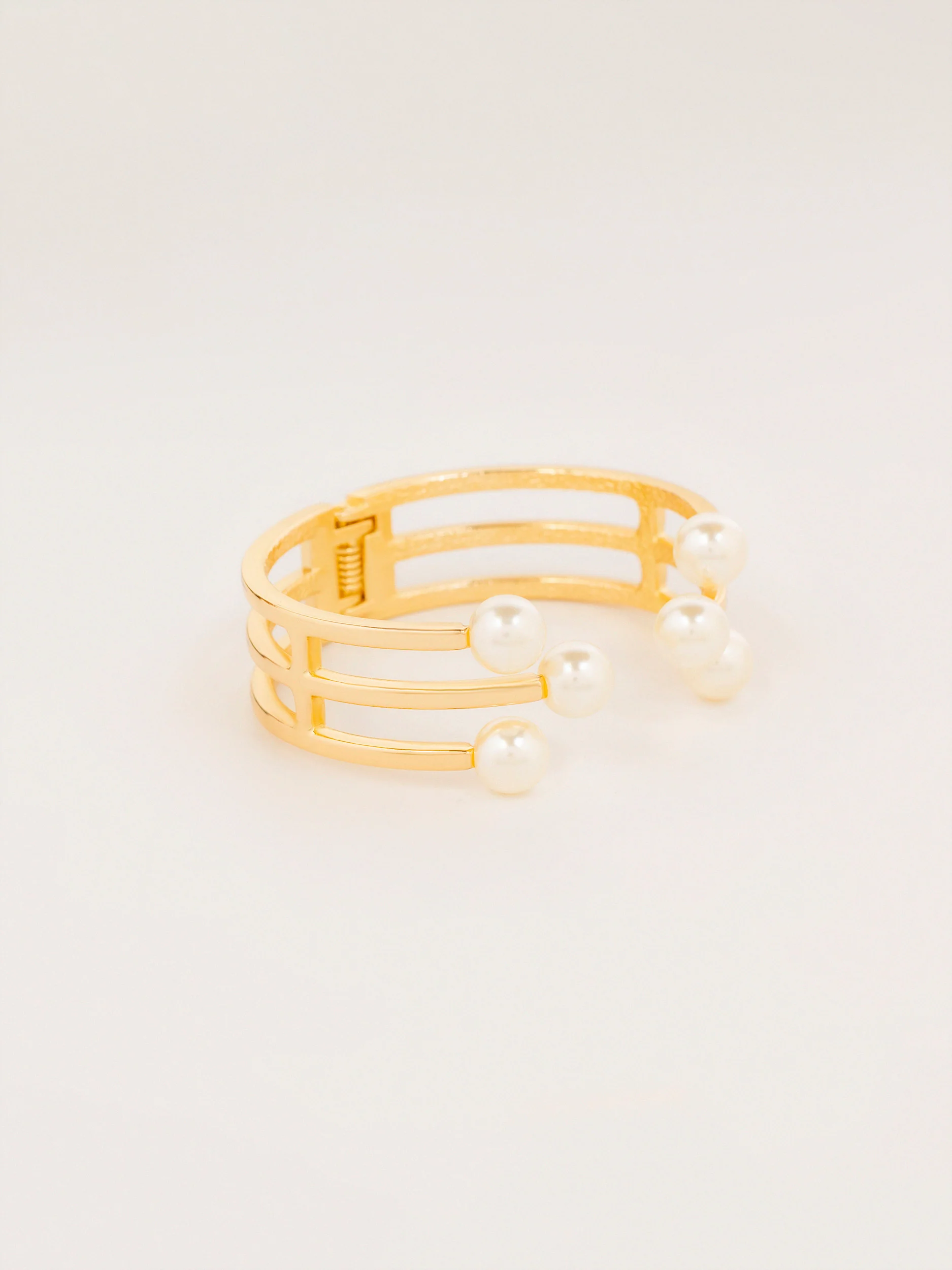 Pearl Cuff Bracelet - Image 3