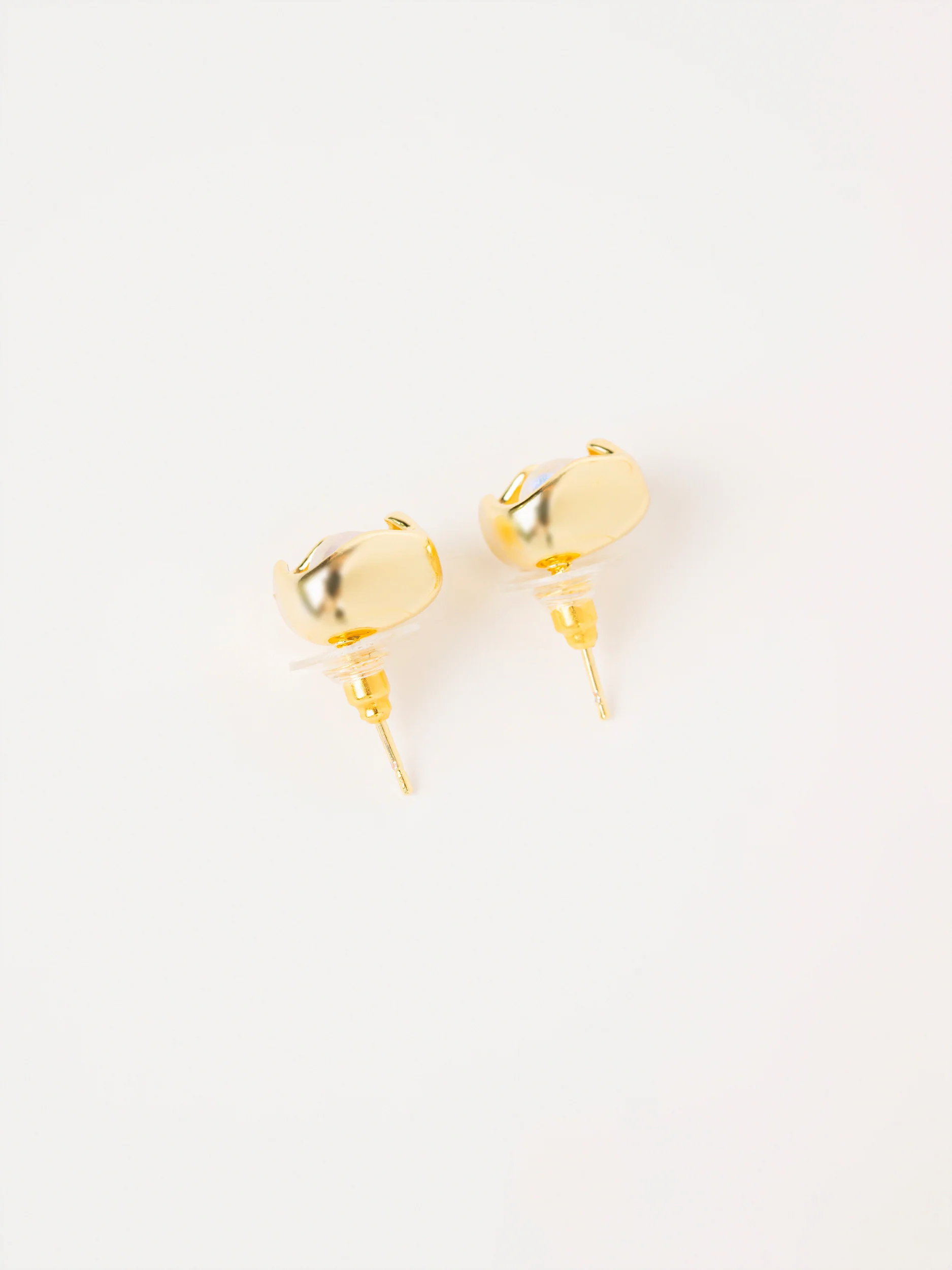 Pearl Stud Earrings - Image 2