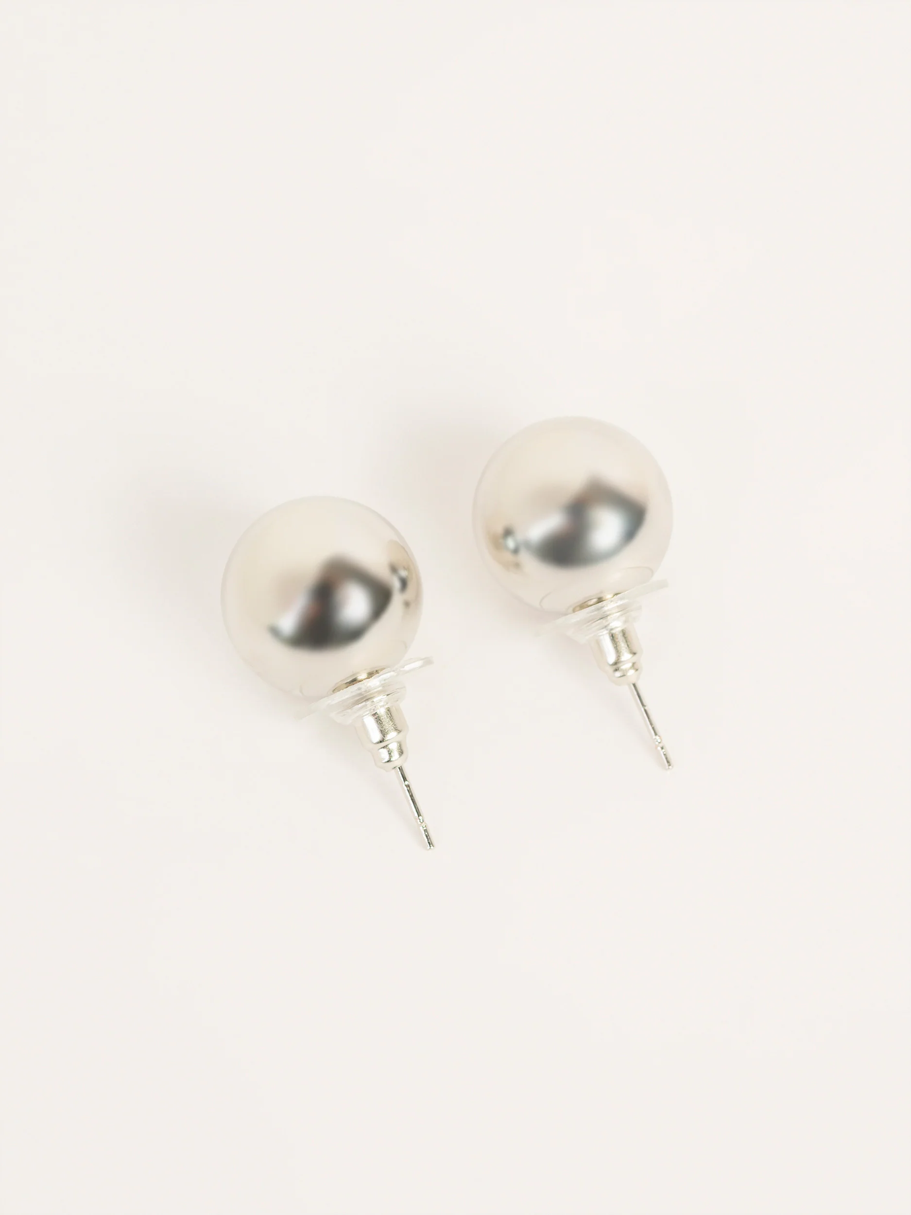 Dome Studs Earrings - Image 2
