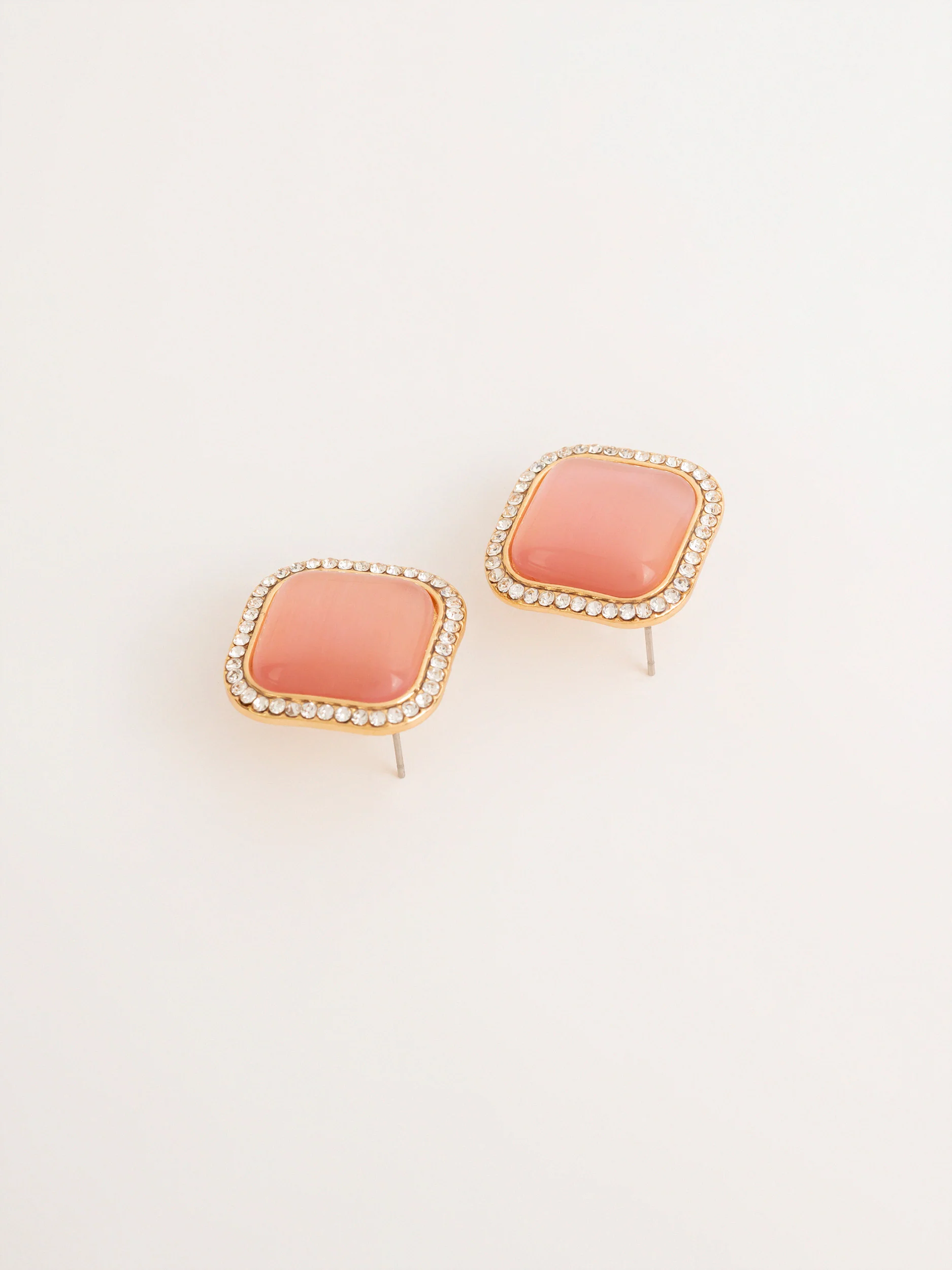 Square Stud Earrings - Image 2