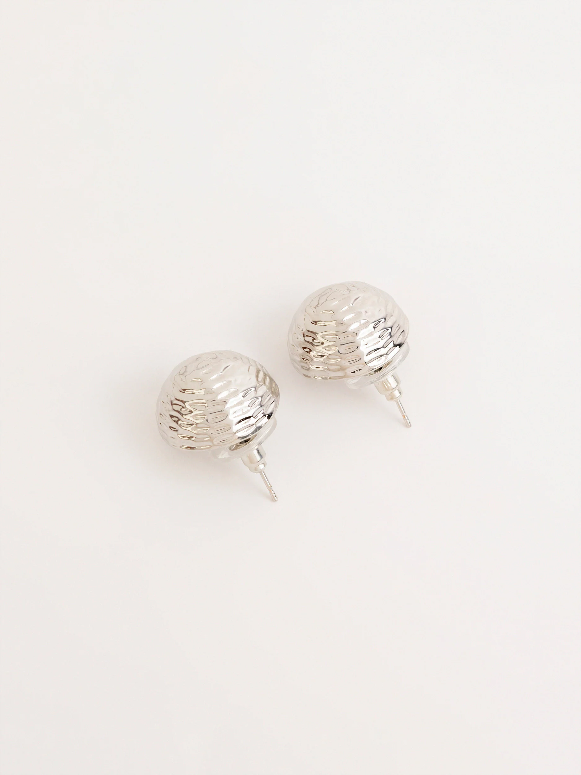 Dome Stud Earrings - Image 2