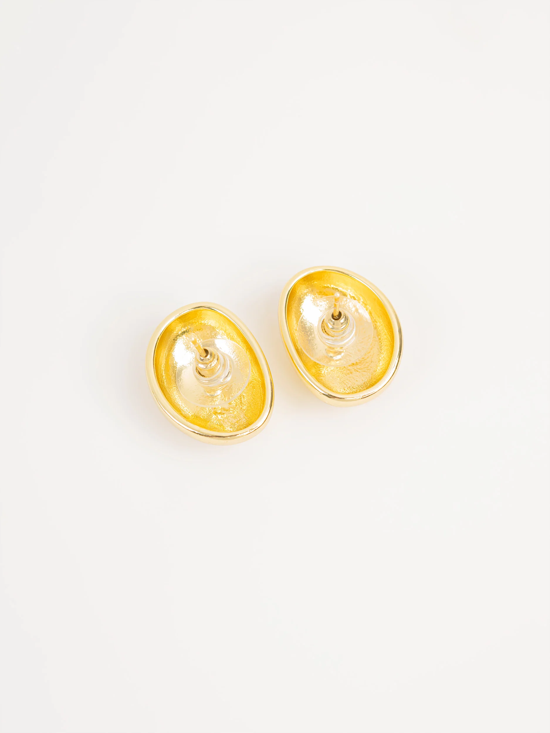 Dome Stud Earrings - Image 2