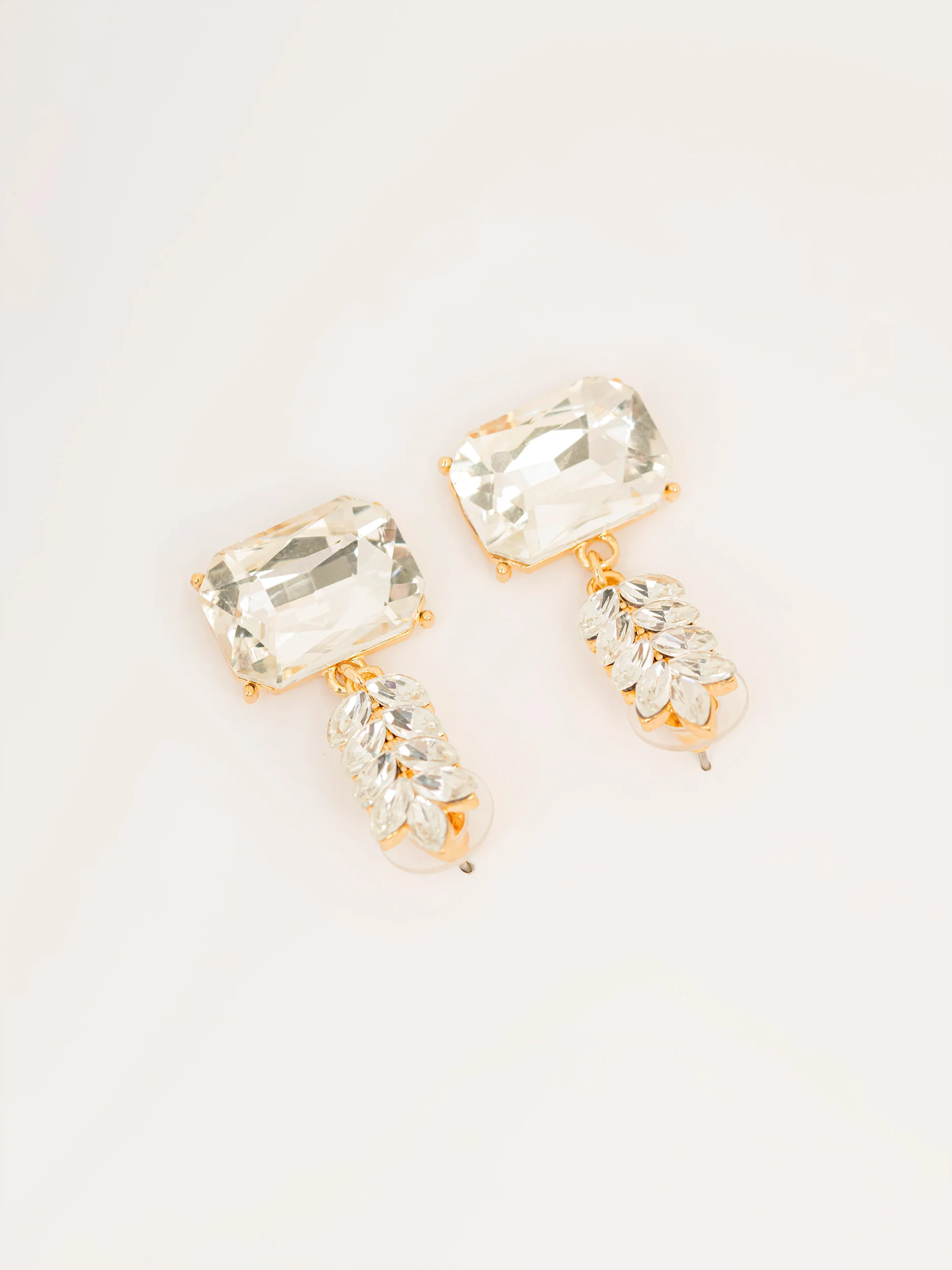 Rectangular Drop Earrings - Image 3