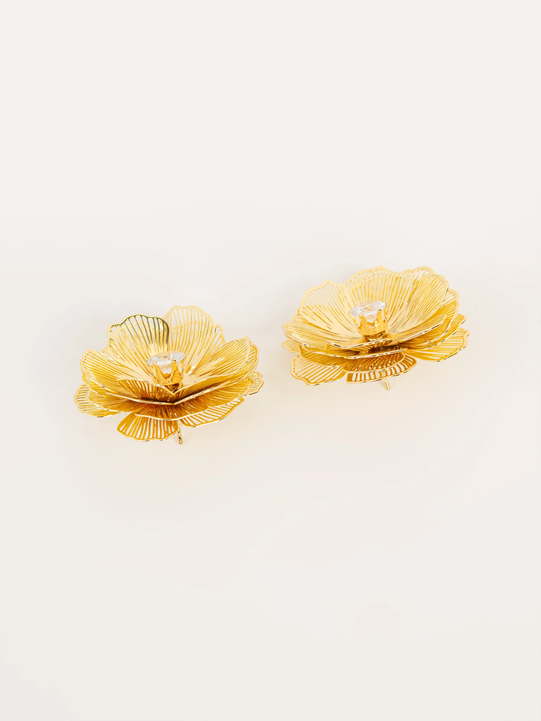 Floral Pearl Studs - Image 2