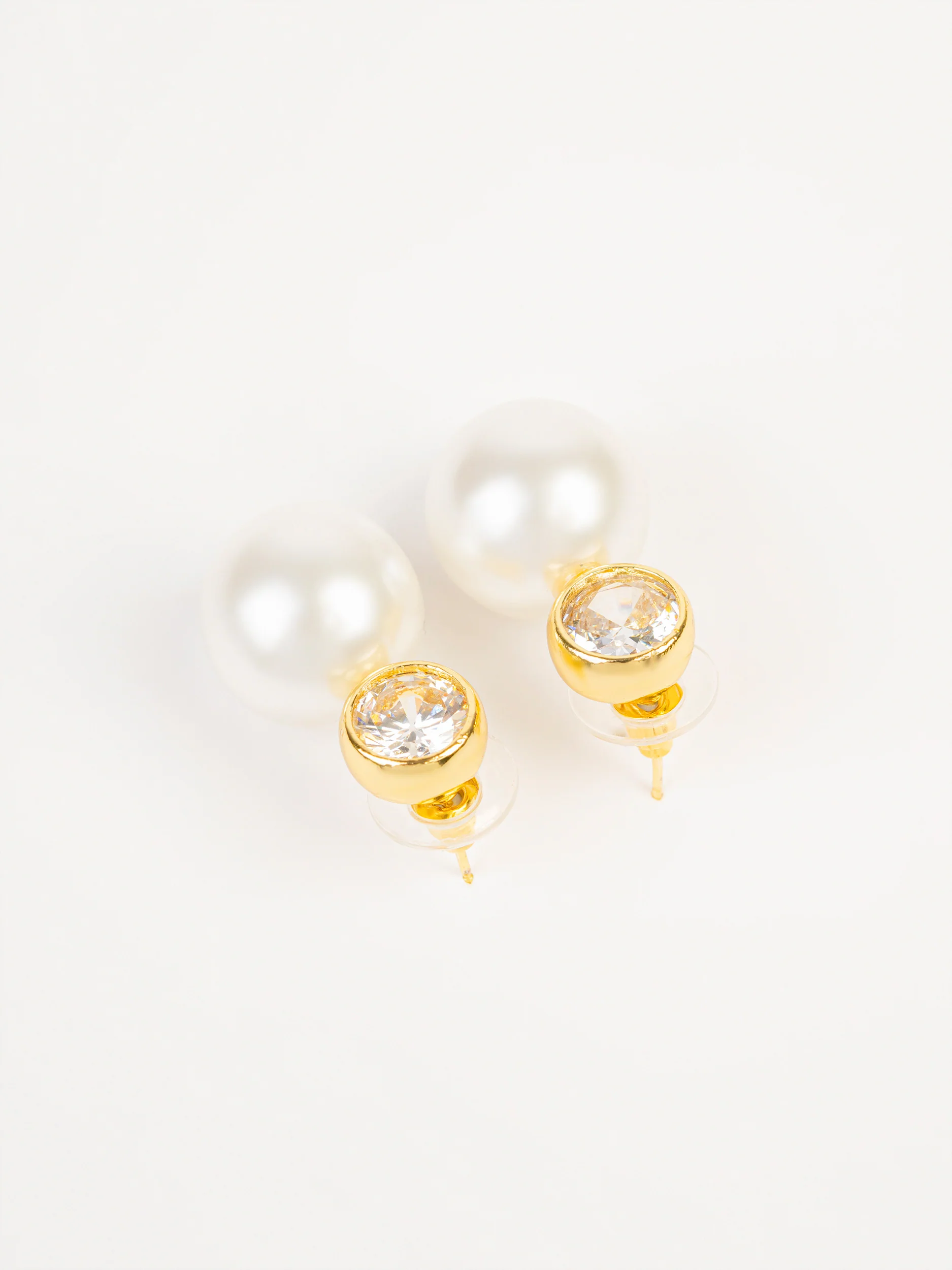 Pearl  Drop Earrings - Image 2