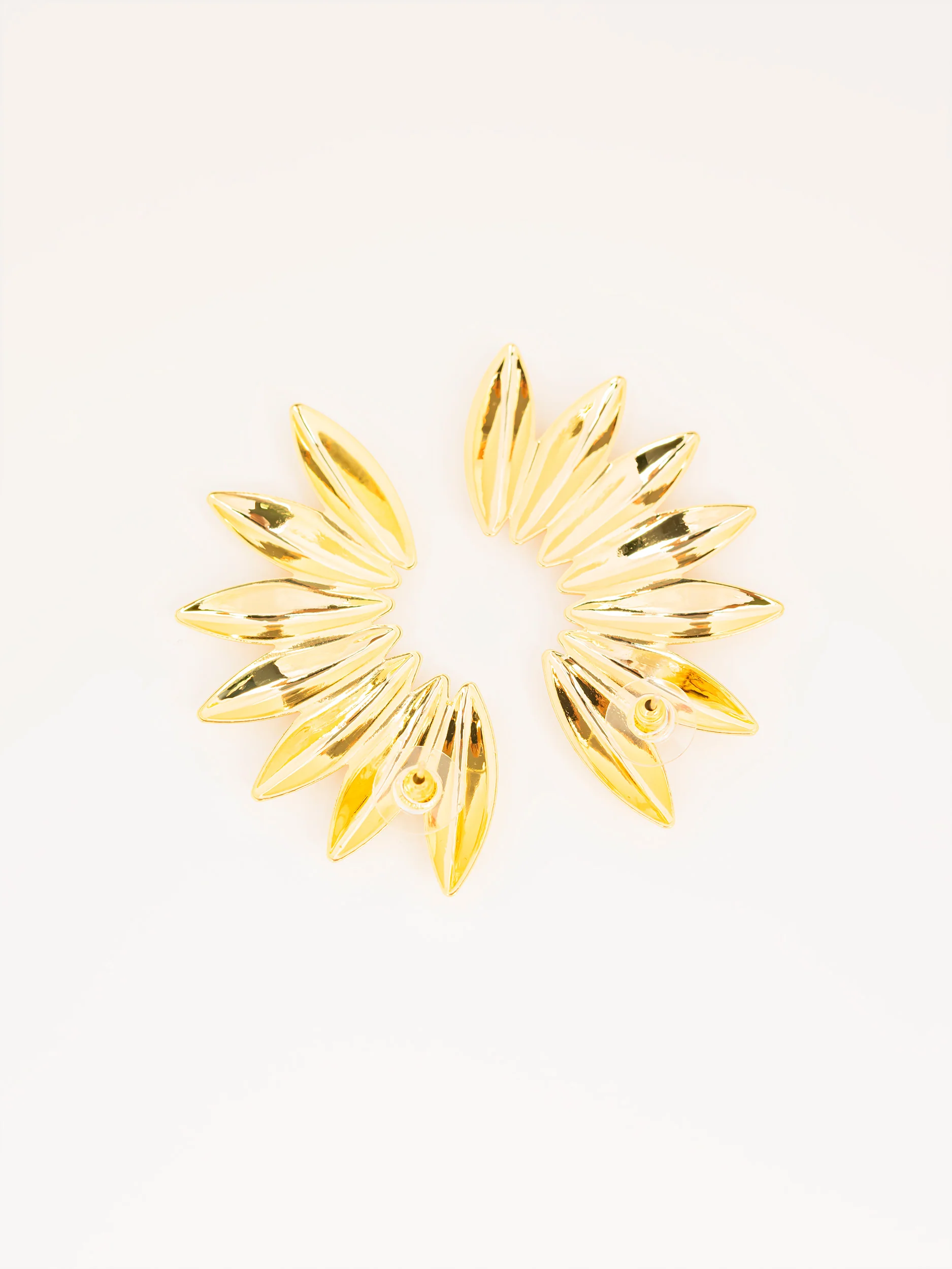 Spiked Hoop Earrings - Image 2