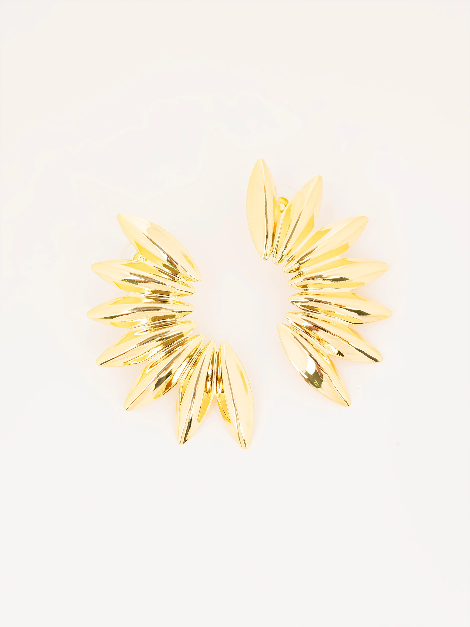 Spiked Hoop Earrings - Image 3