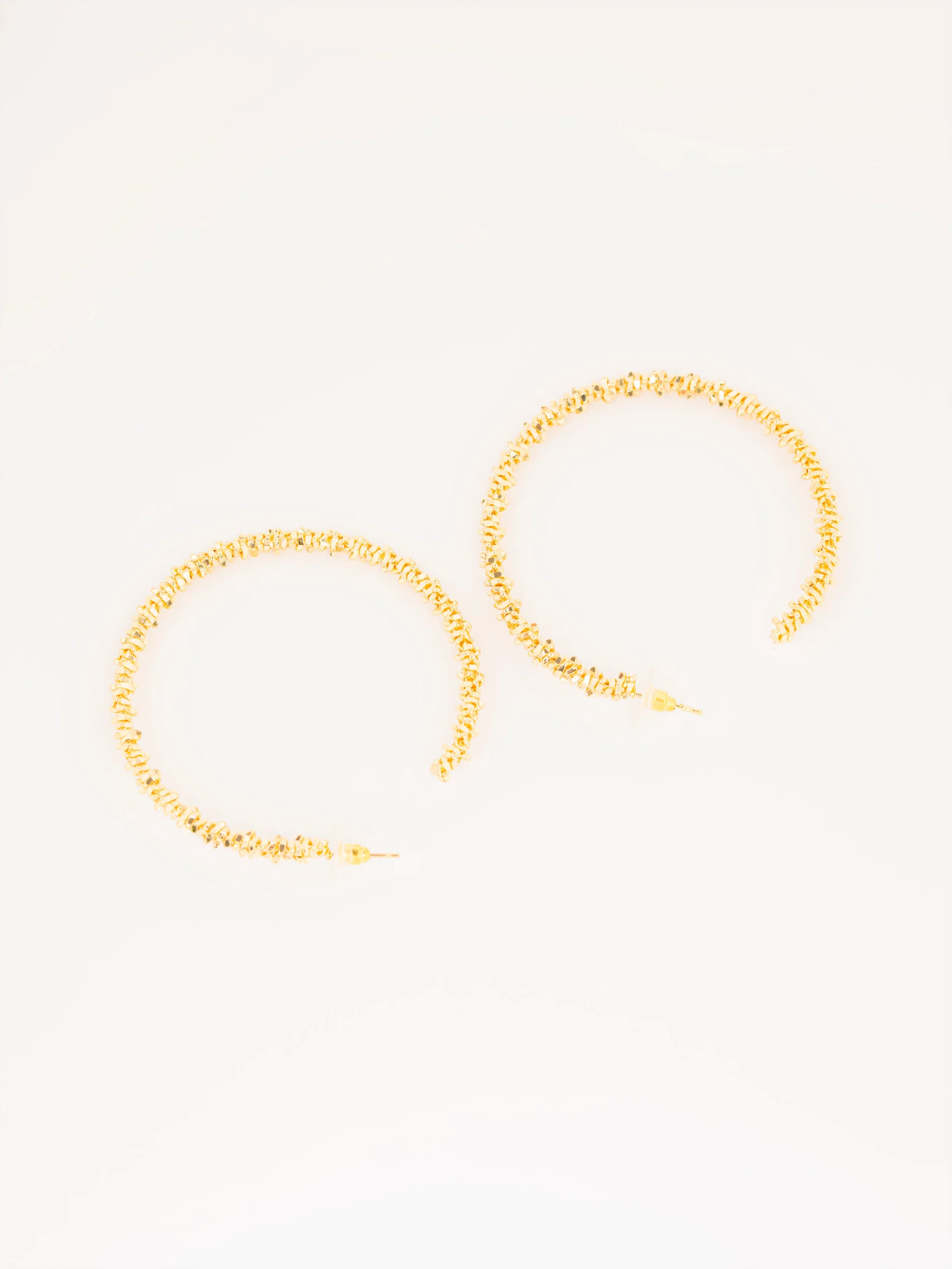 Beaded Hoop Earrings - Image 3