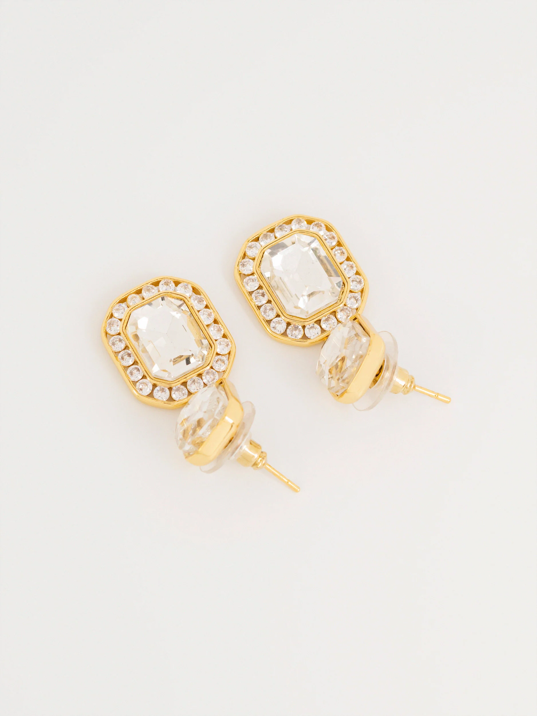 Crystal Drop Earrings - Image 2