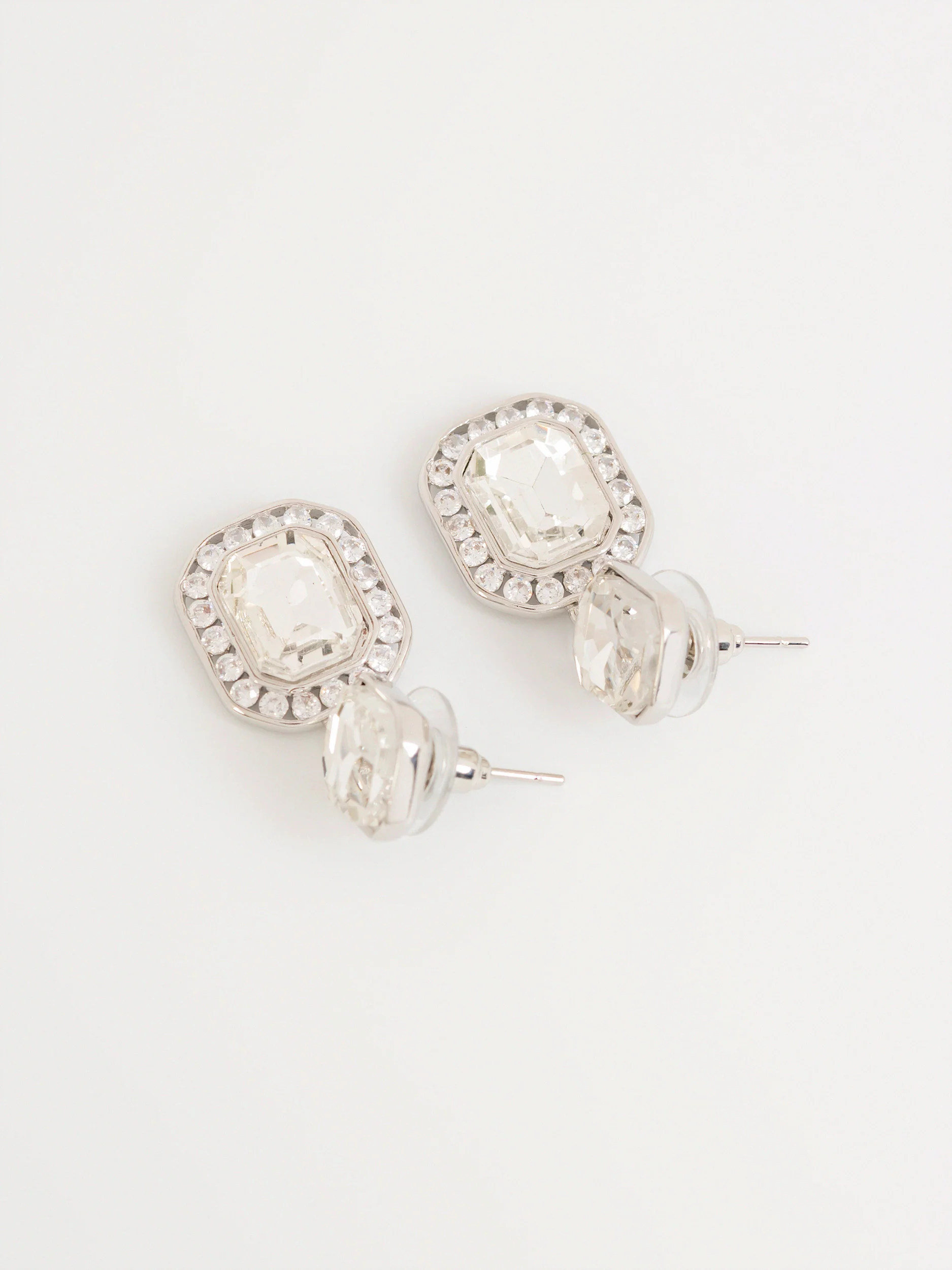 Crystal Drop Earrings - Image 2