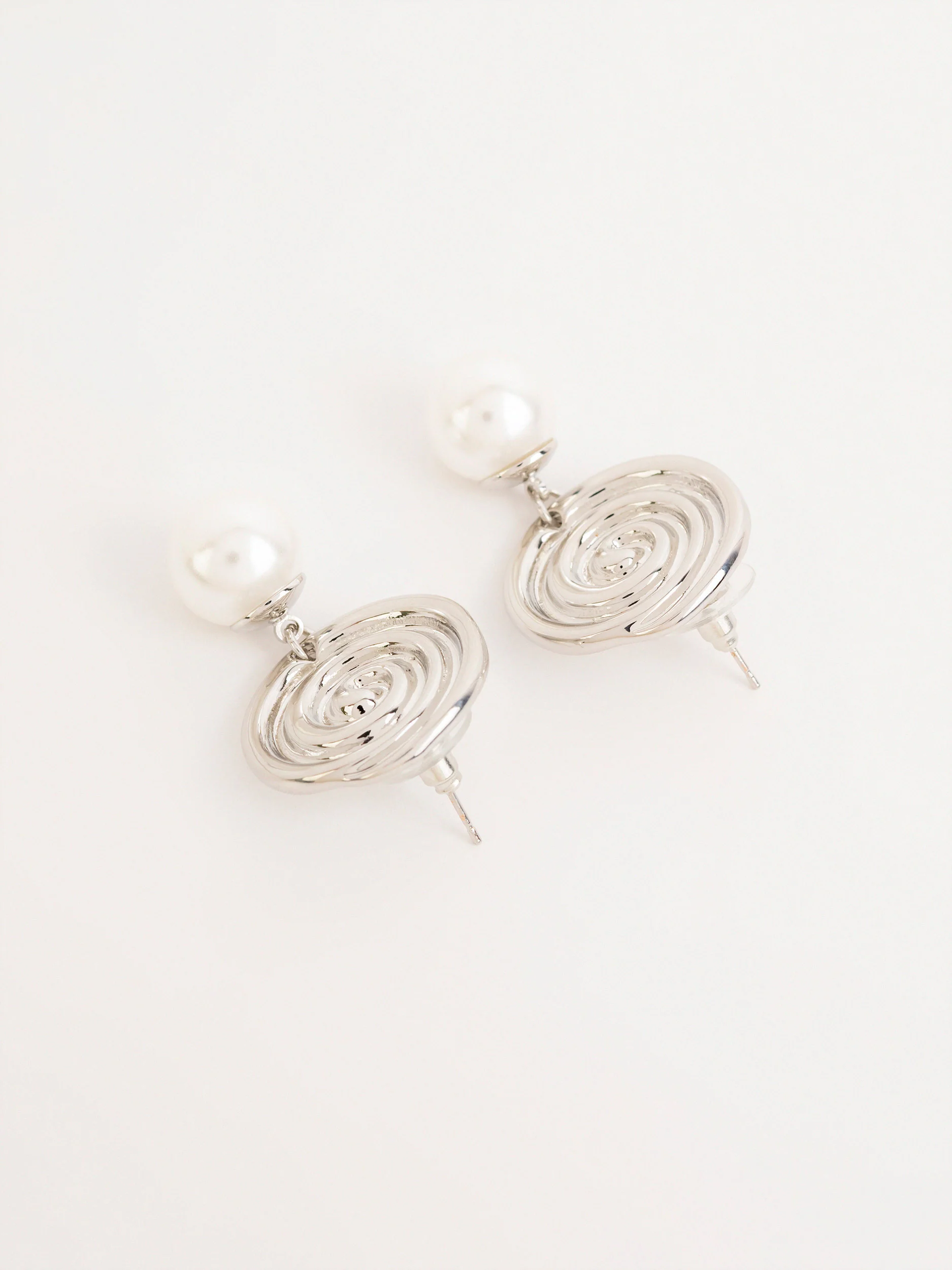 Spiral Drop Earrings - Image 2