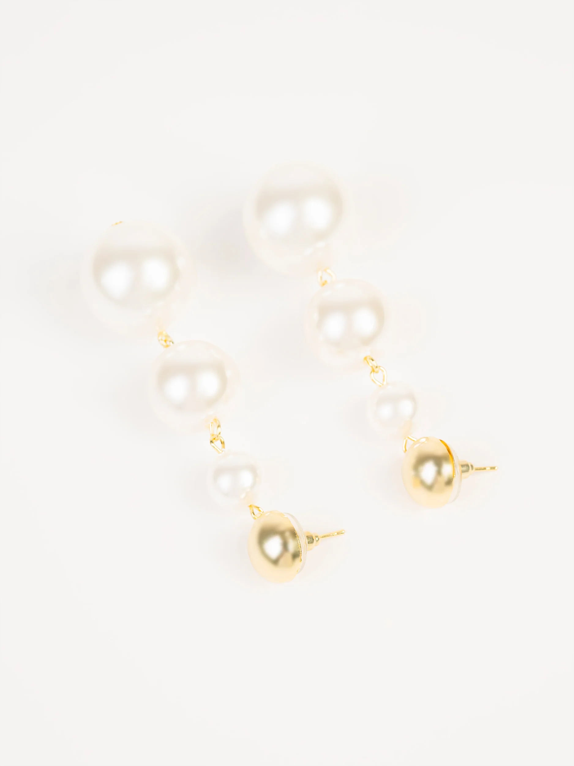 Pearl Drop Earrings - Image 2