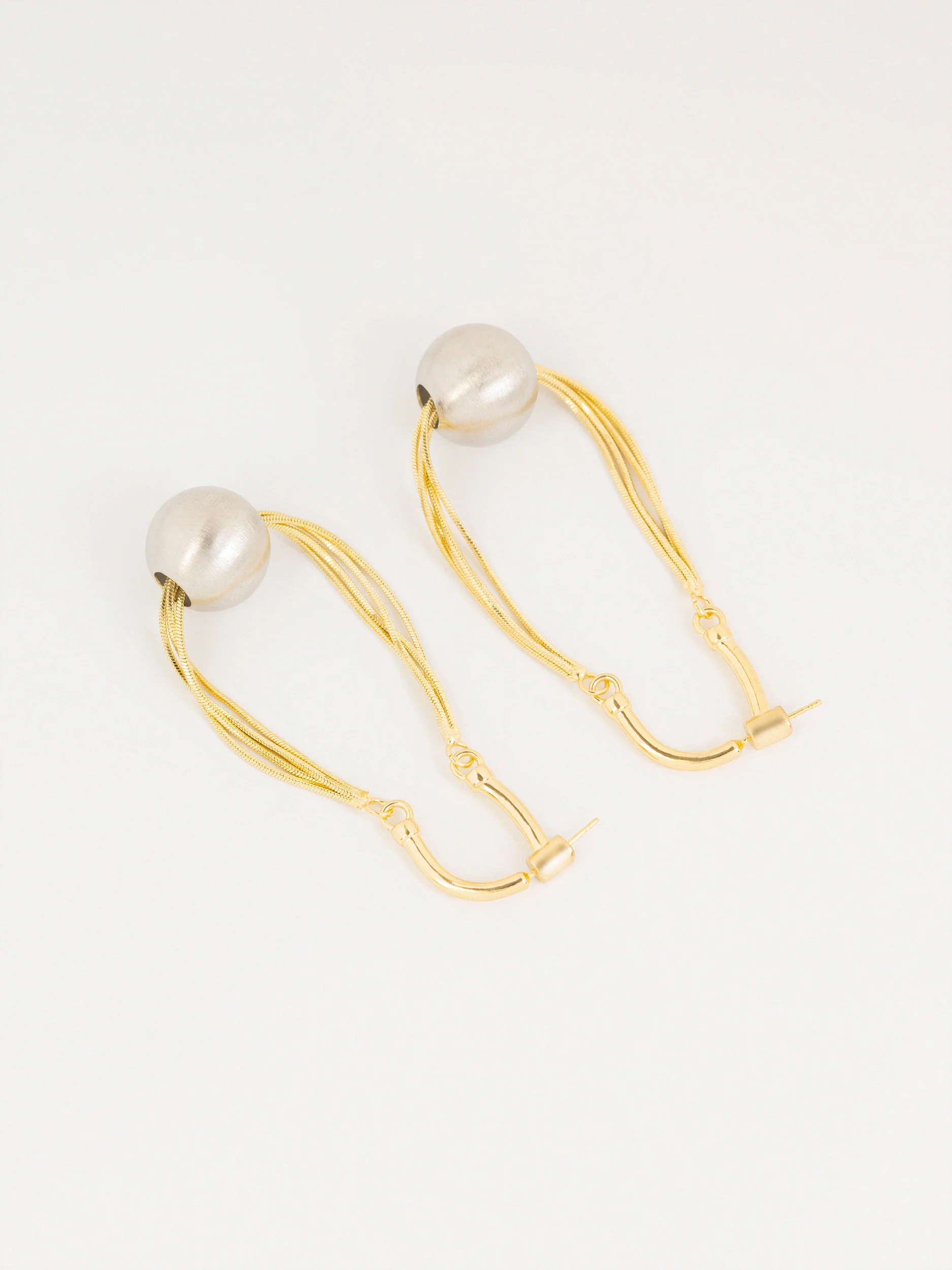 Pearl Drop Earrings - Image 2