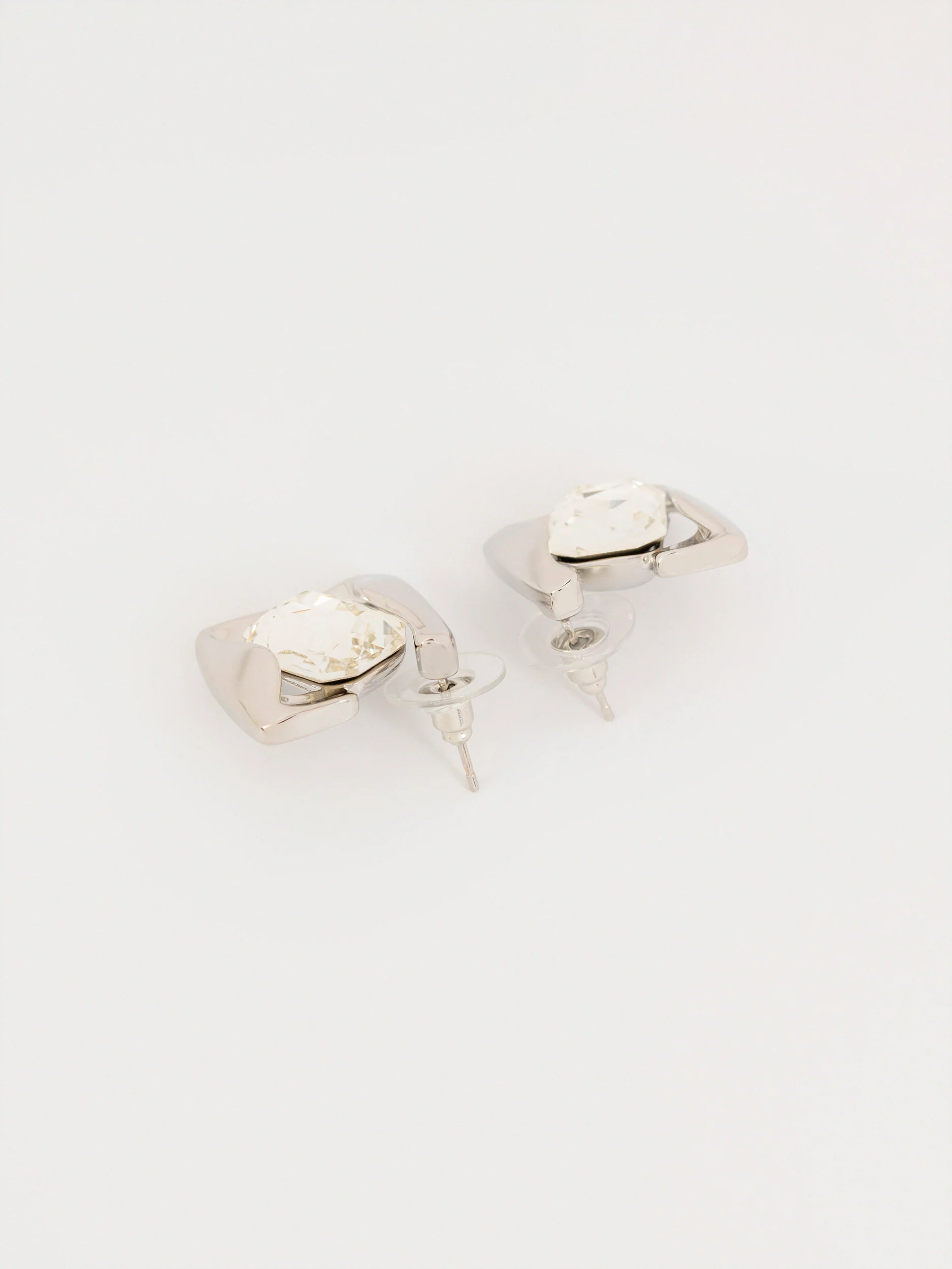 Stone Stud Earrings - Image 2