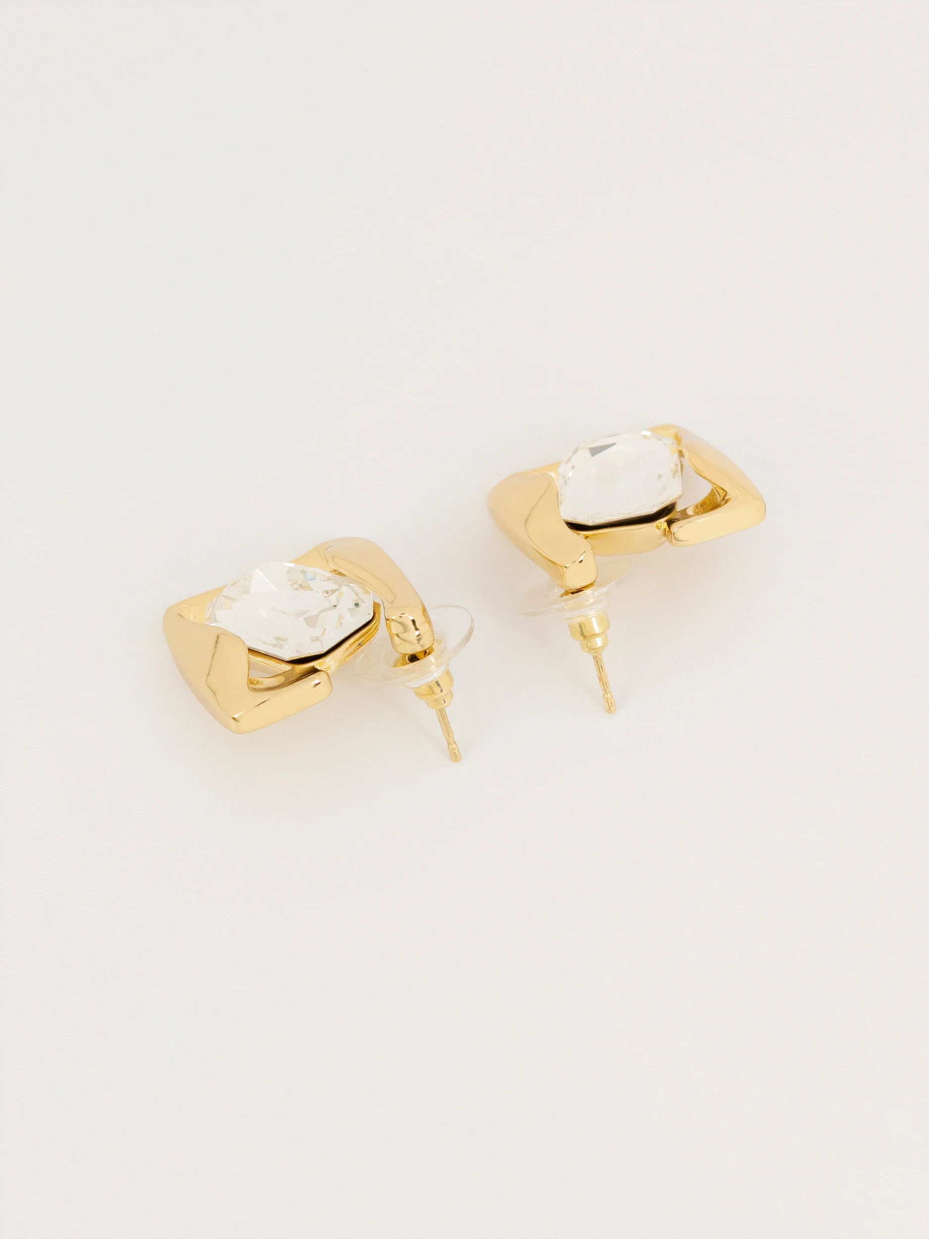 Stone Stud Earrings - Image 2
