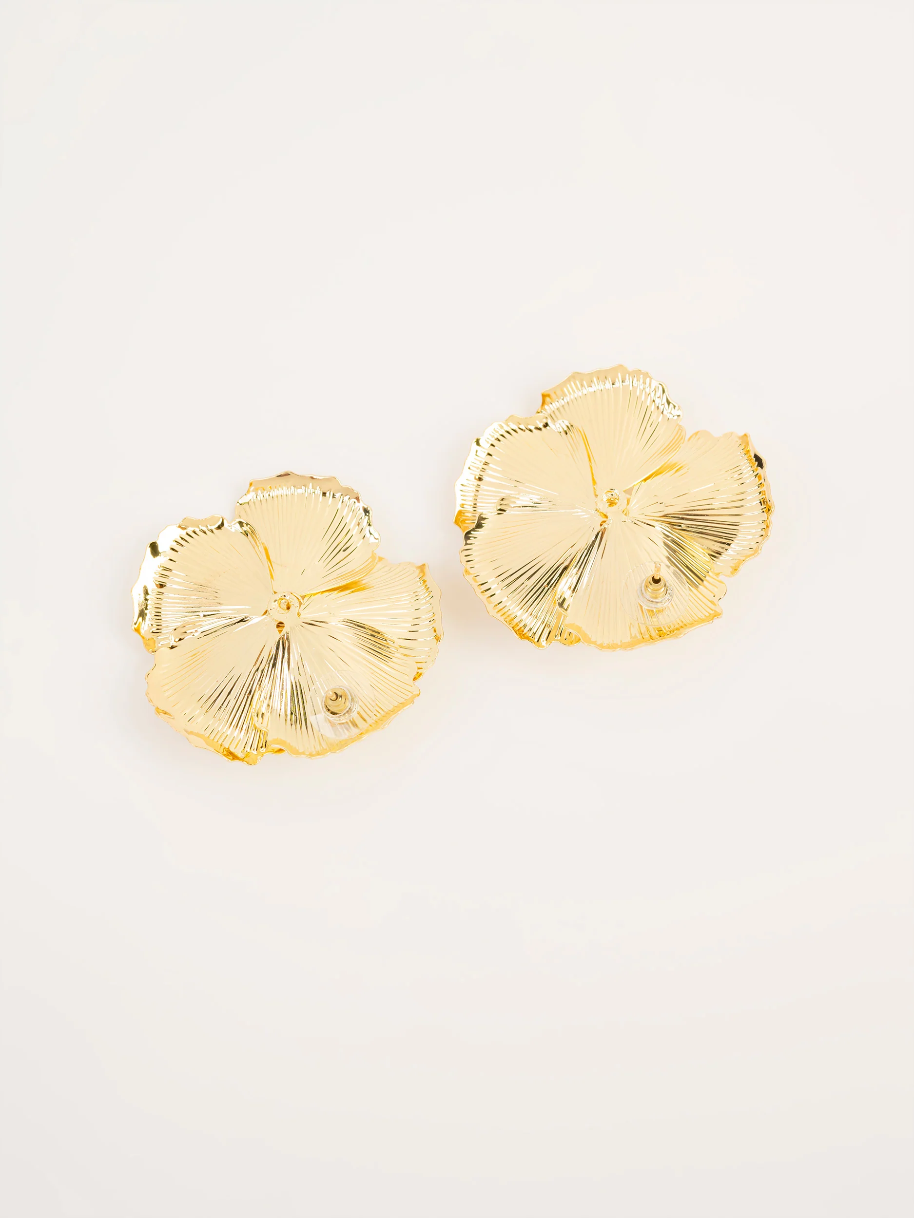 Floral Stud Earrings - Image 3