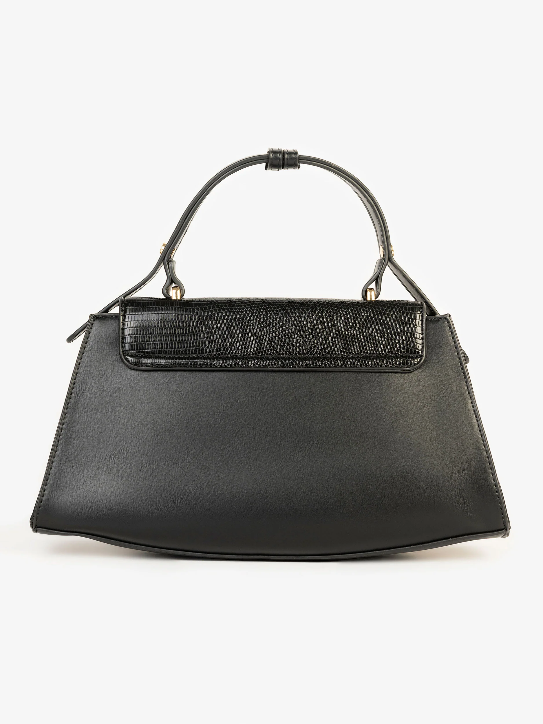 Two-tone Textured Handbag - Image 3