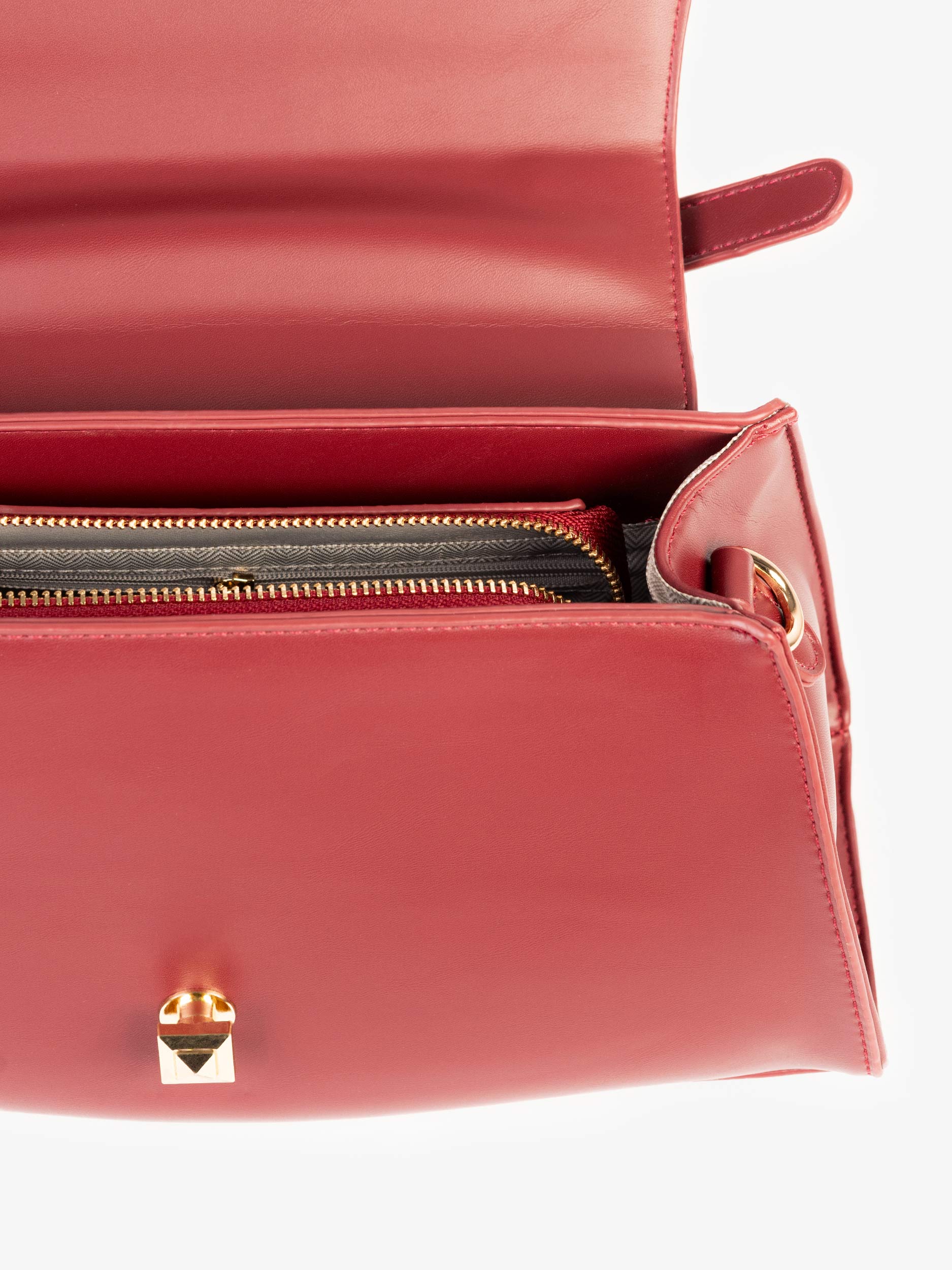 Two-tone Textured Handbag - Image 4