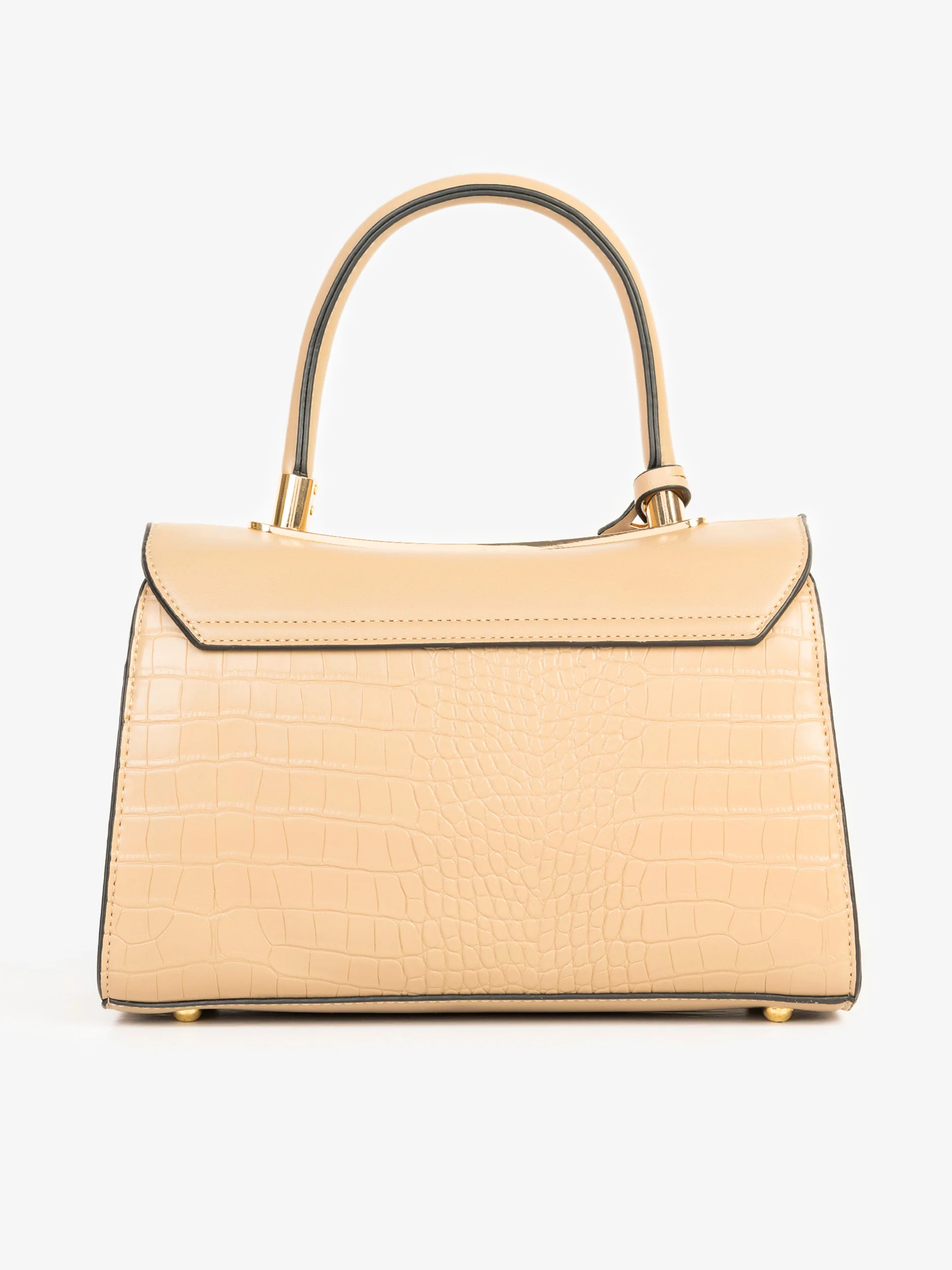 Two-tone Textured Handbag - Image 3