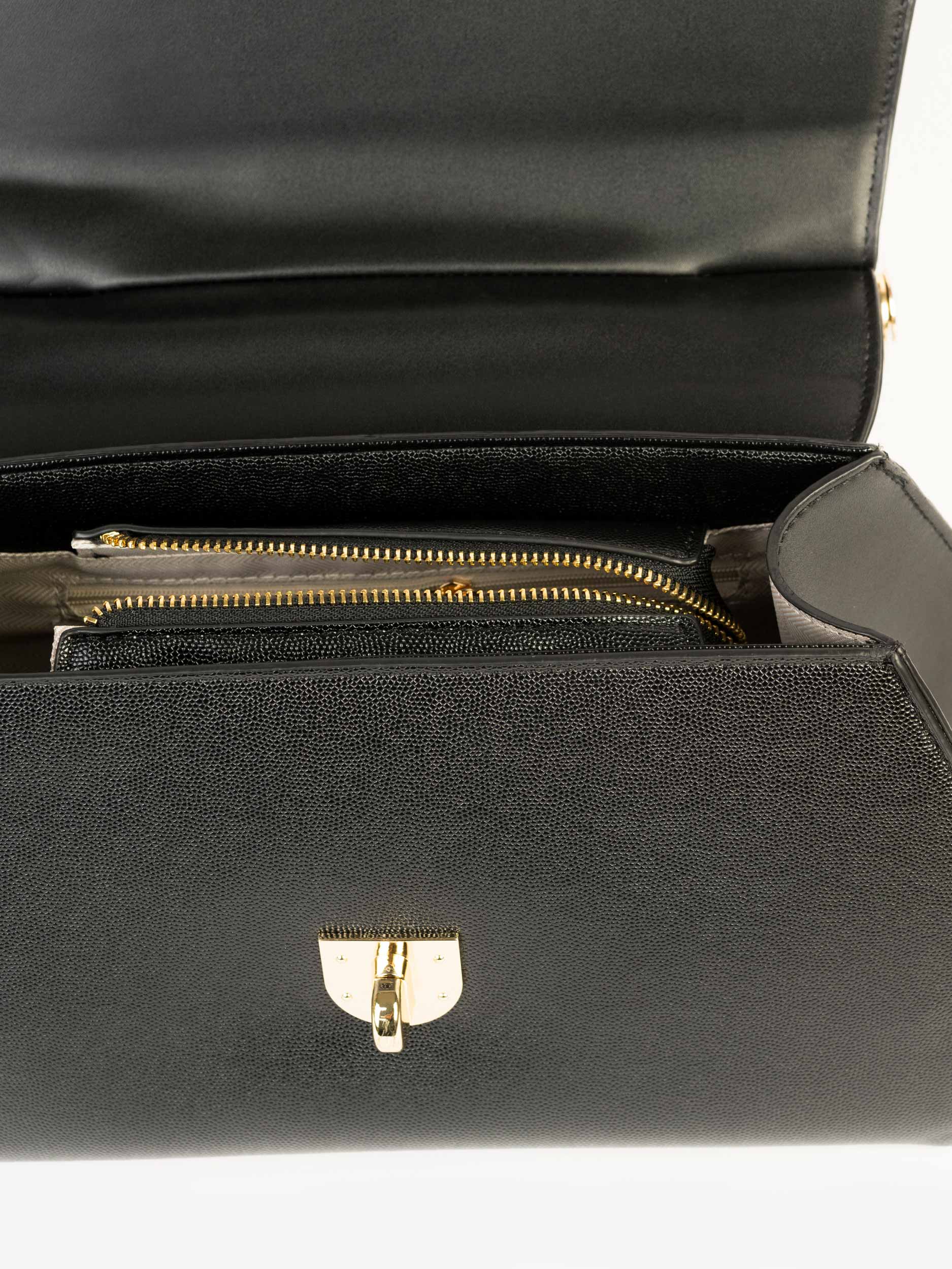 Two-tone Textured Handbag - Image 4