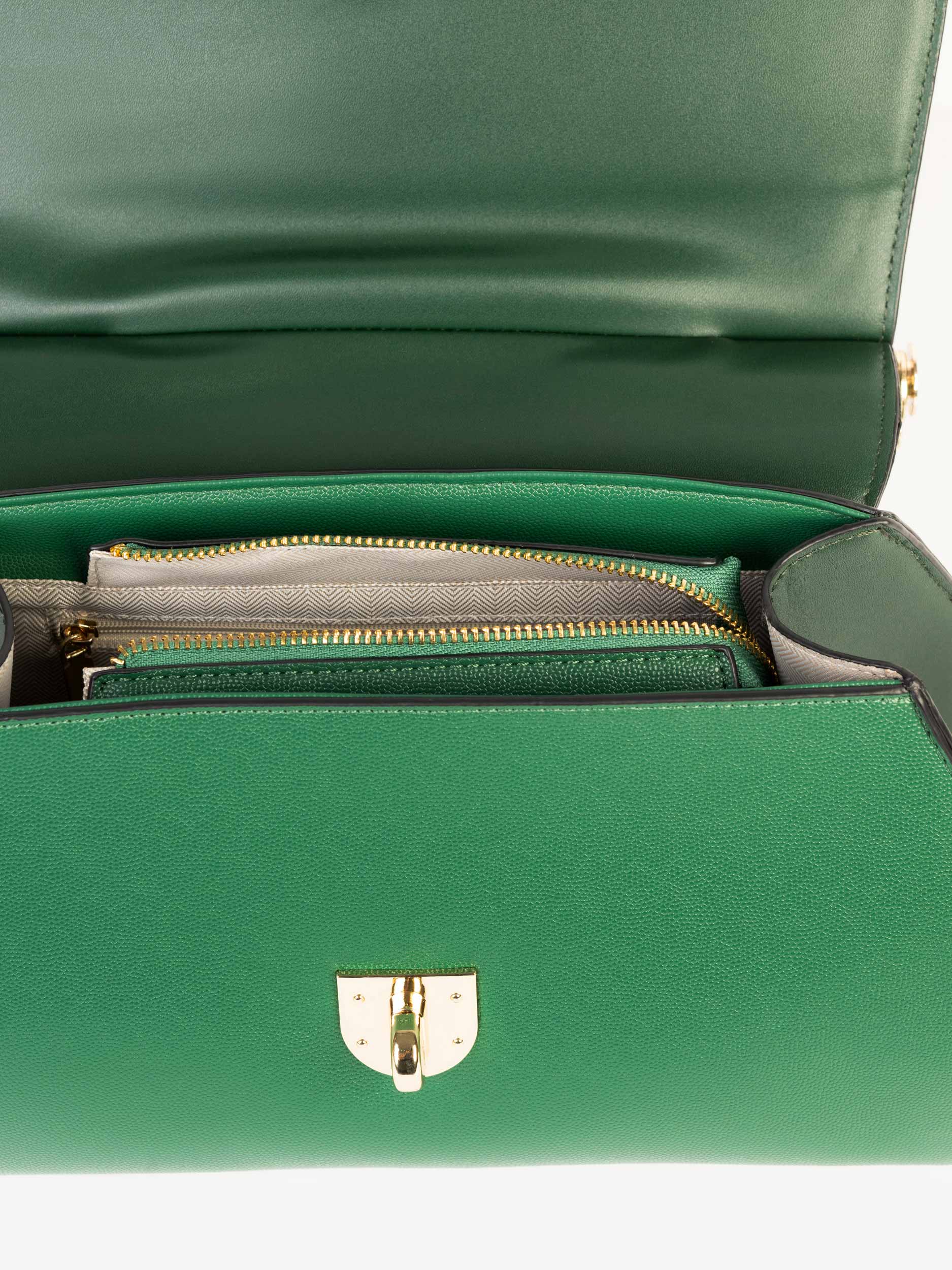 Two-tone Textured Handbag - Image 4