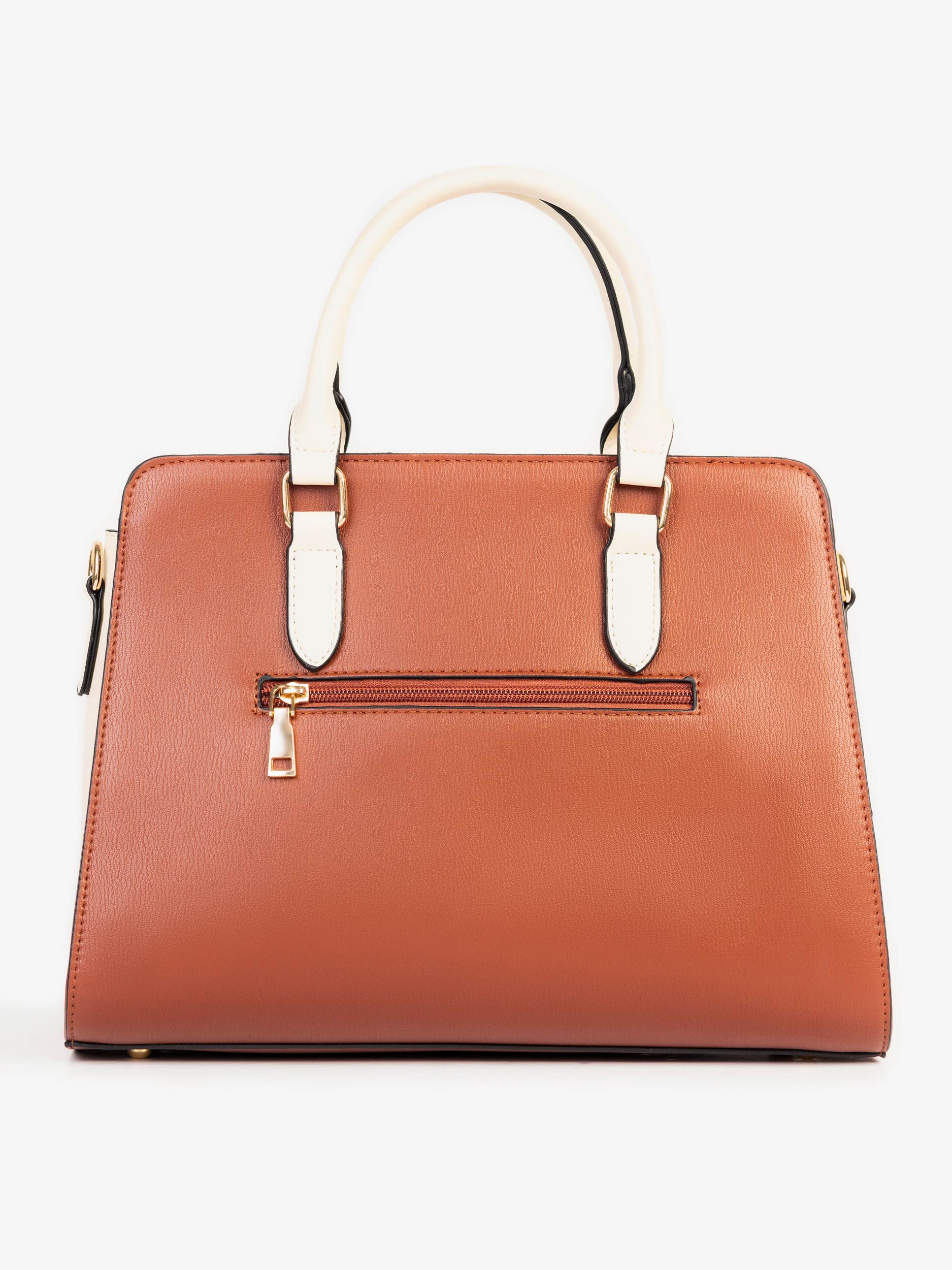 Two-tone Classic Handbag - Image 3