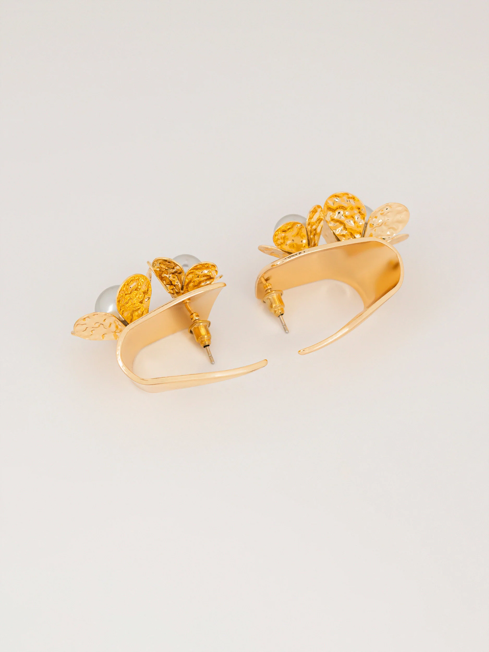 Floral Cluster Earrings - Image 2