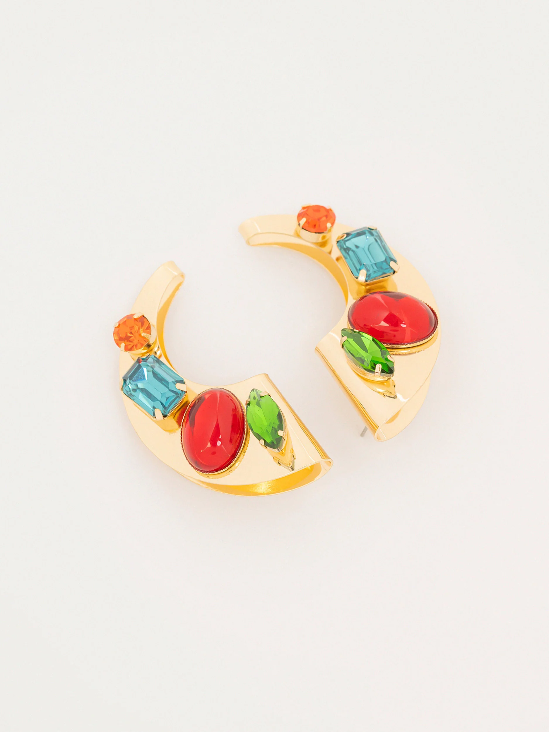 Colorful Gemstone Earrings - Image 2
