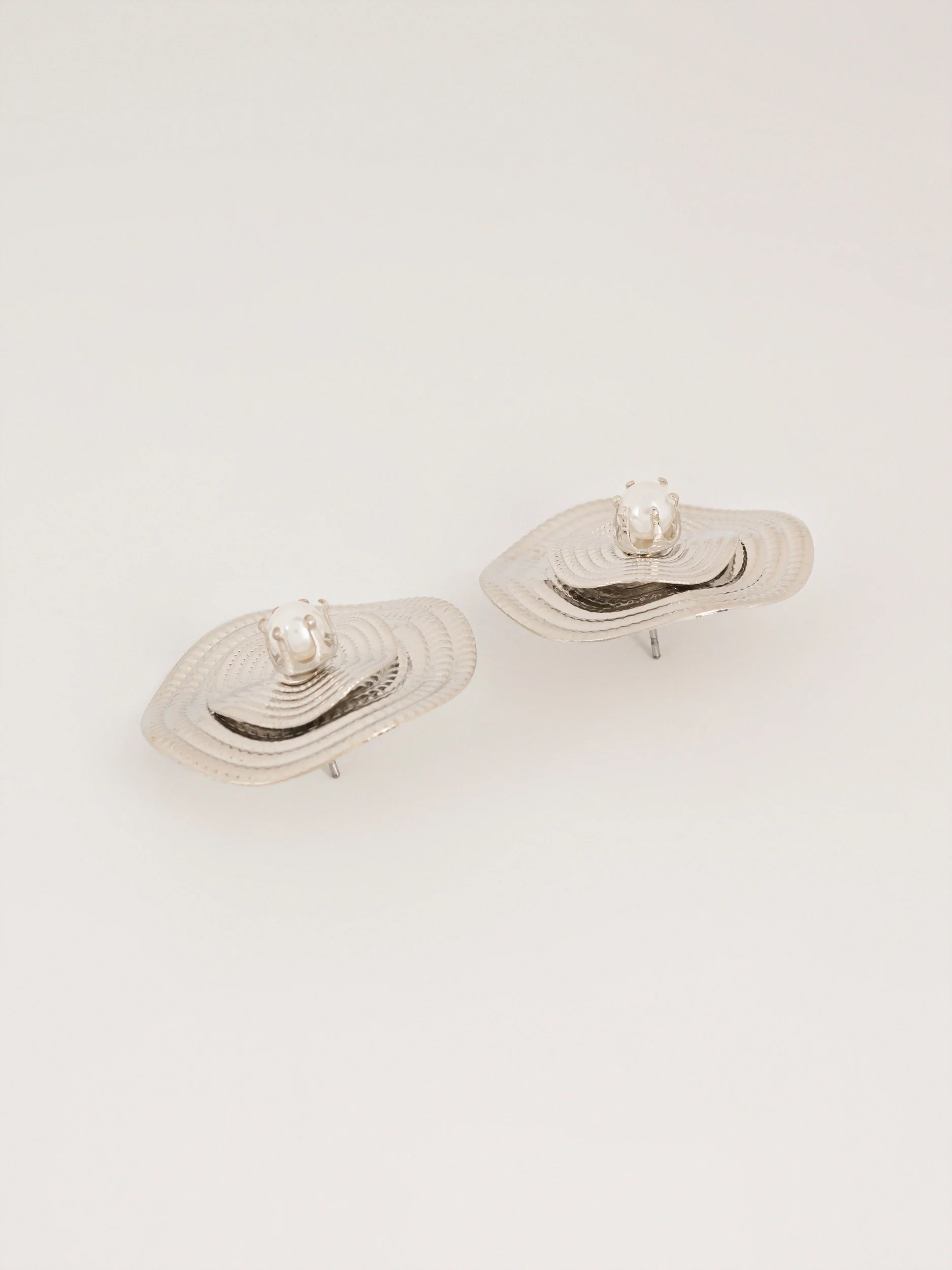 Spiral Stud Earrings - Image 2