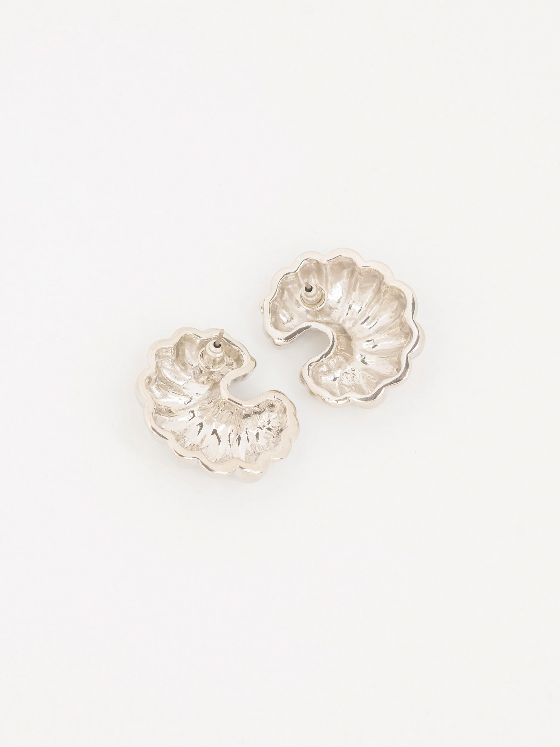 Chunky Hoop Earrings - Image 2