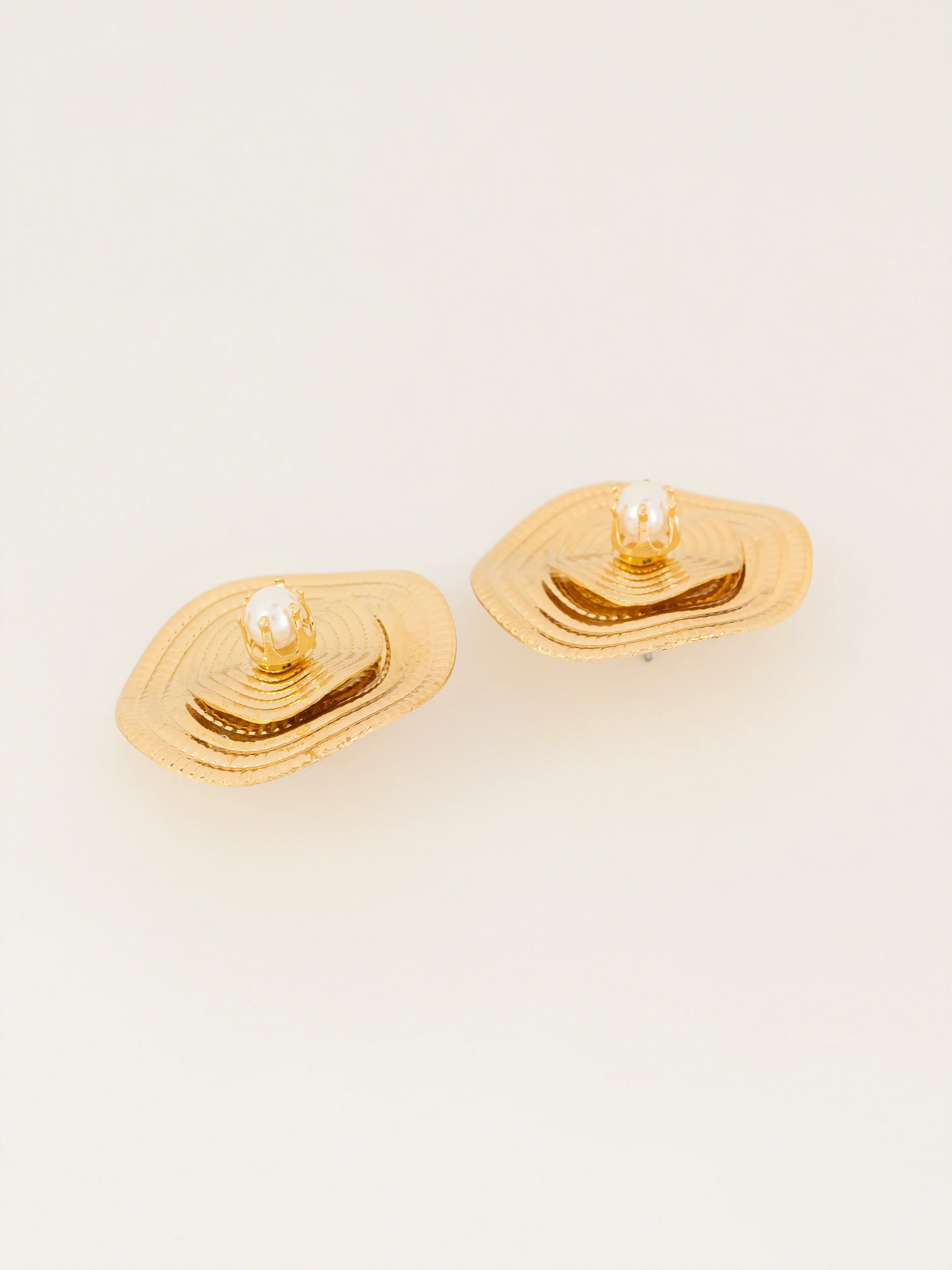 Spiral Stud Earrings - Image 2