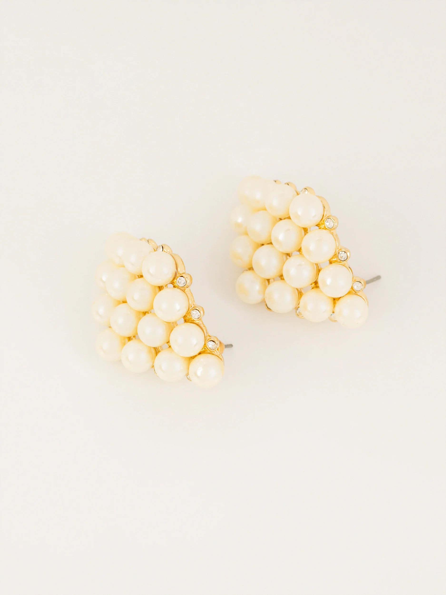 Cluster Pearl Earrings - Image 2