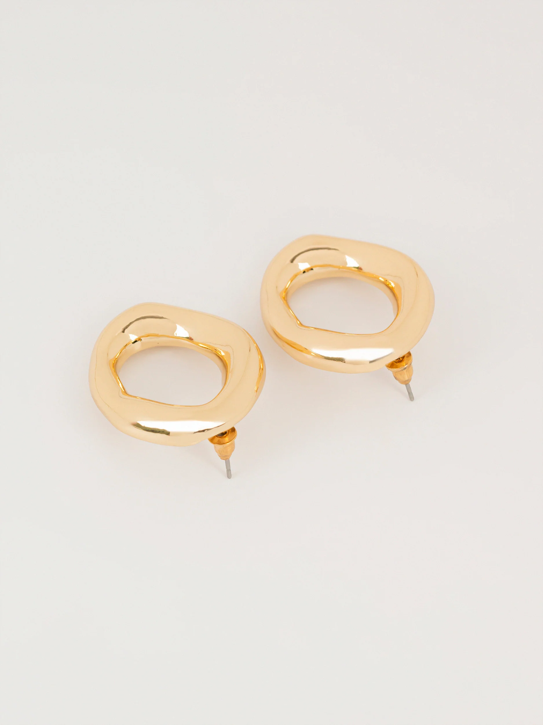 Sculptural Hoop Earrings - Image 2
