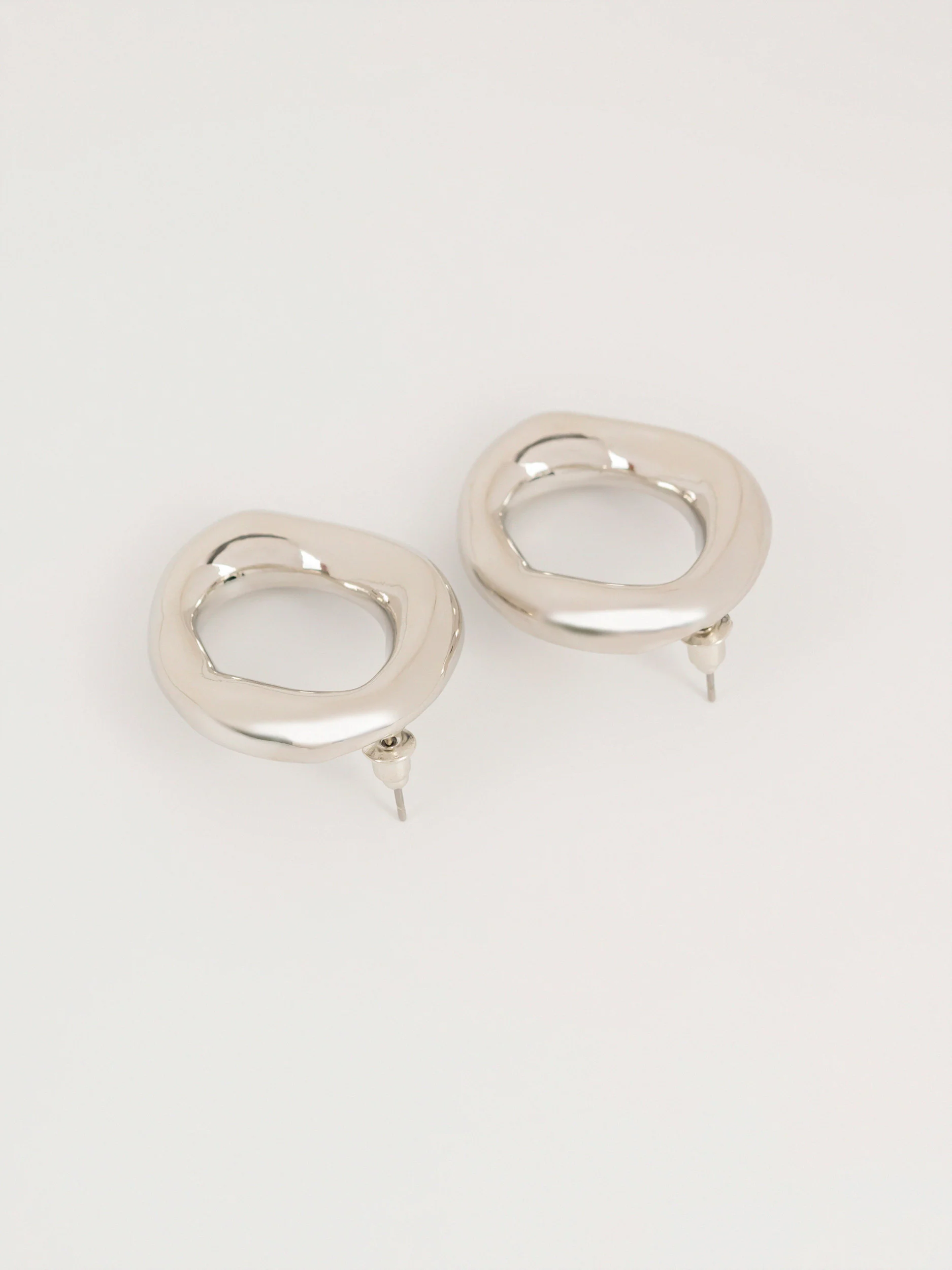 Sculptural Hoop Earrings - Image 2