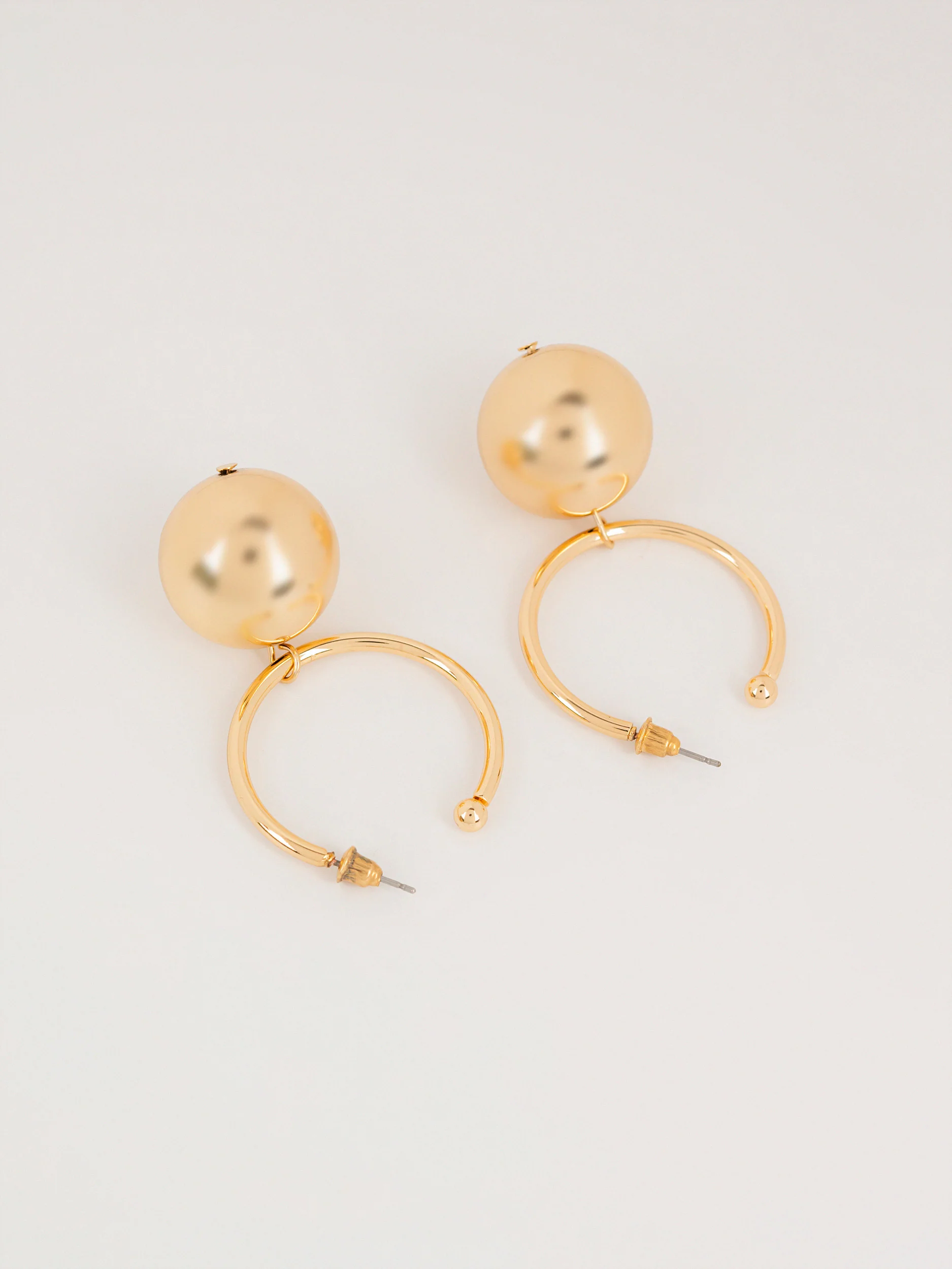 Spherical Hoop Earrings - Image 2