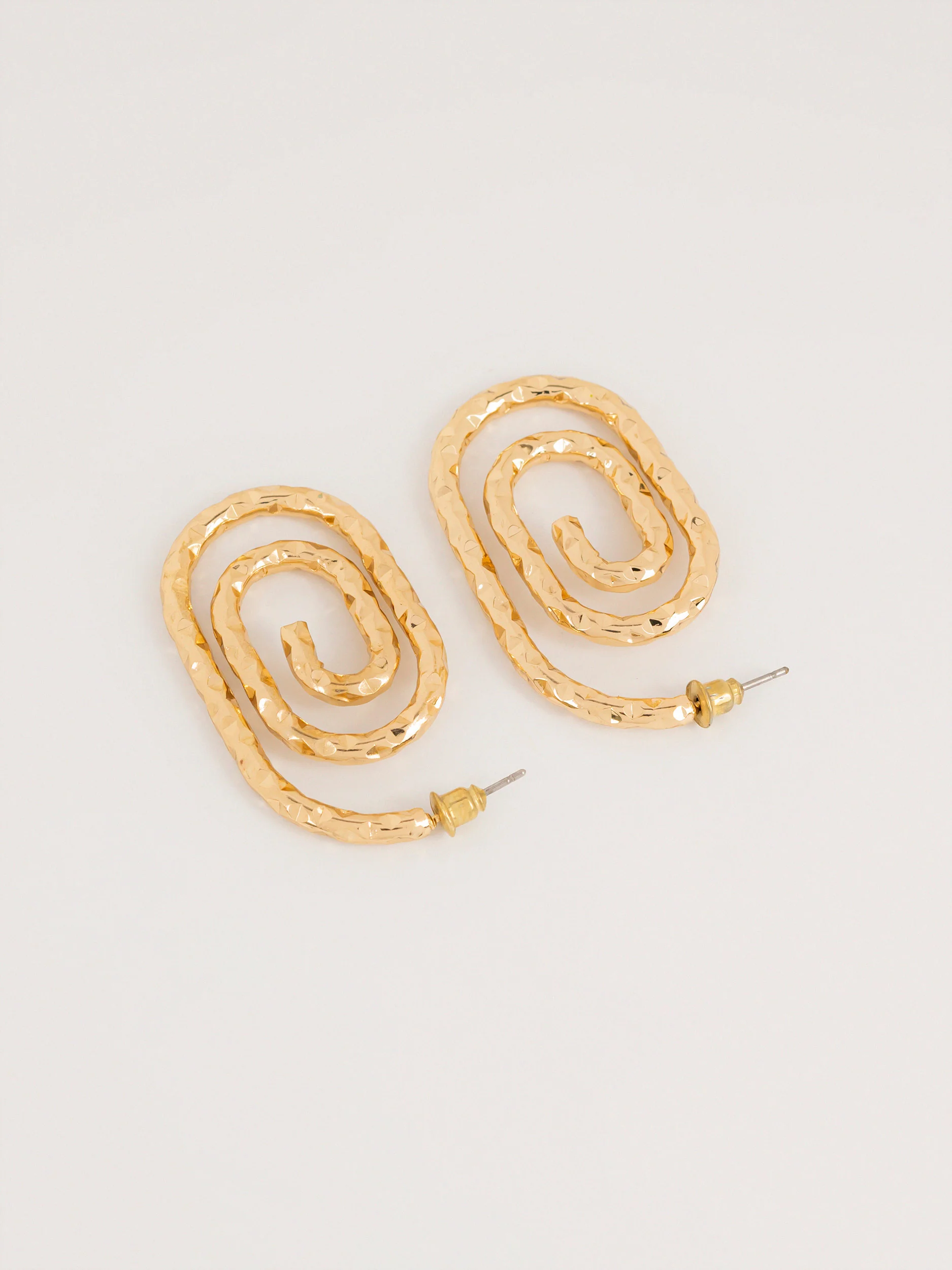 Spiral Drop Earrings - Image 2