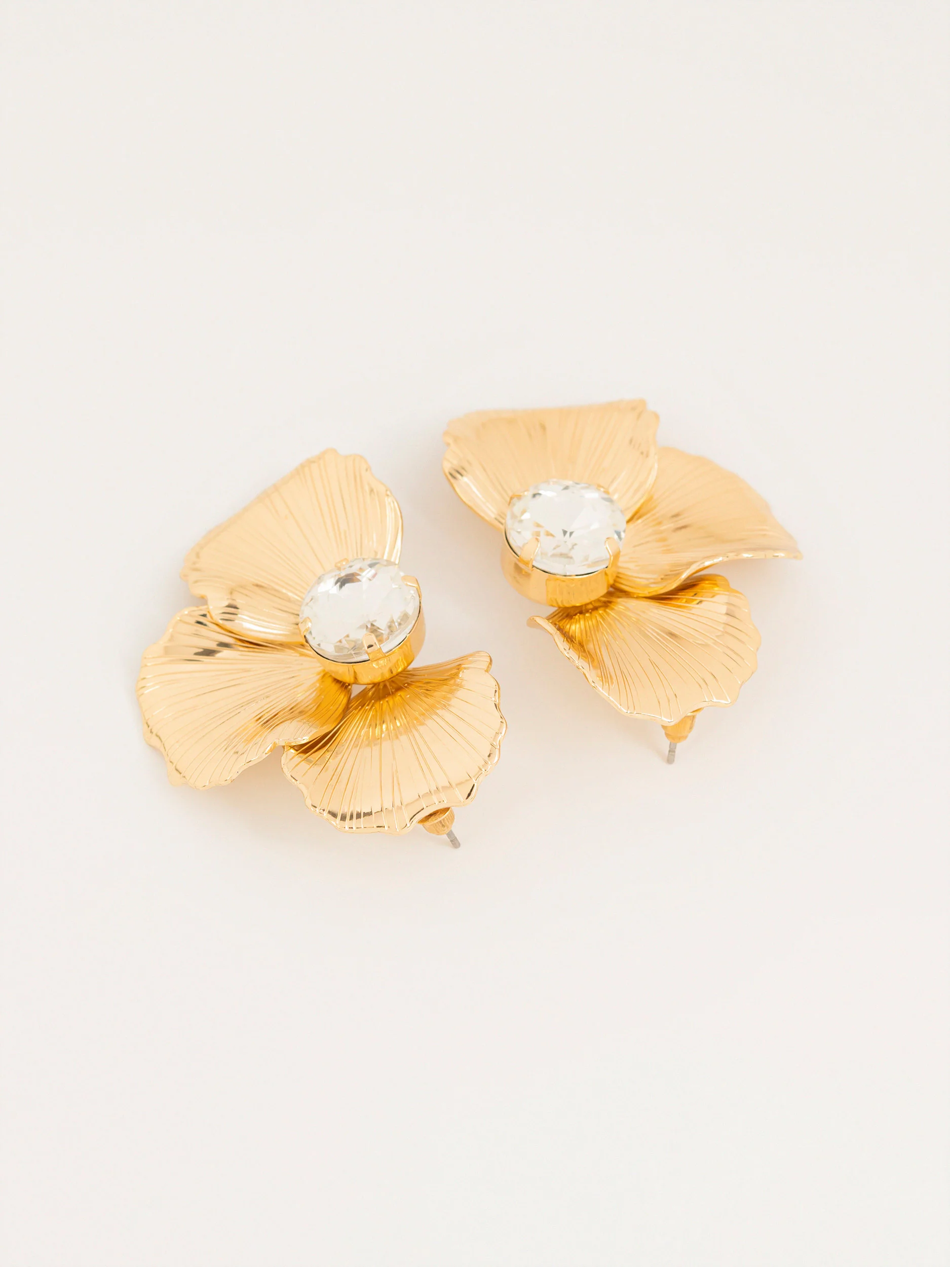 Floral Stud Earrings - Image 2
