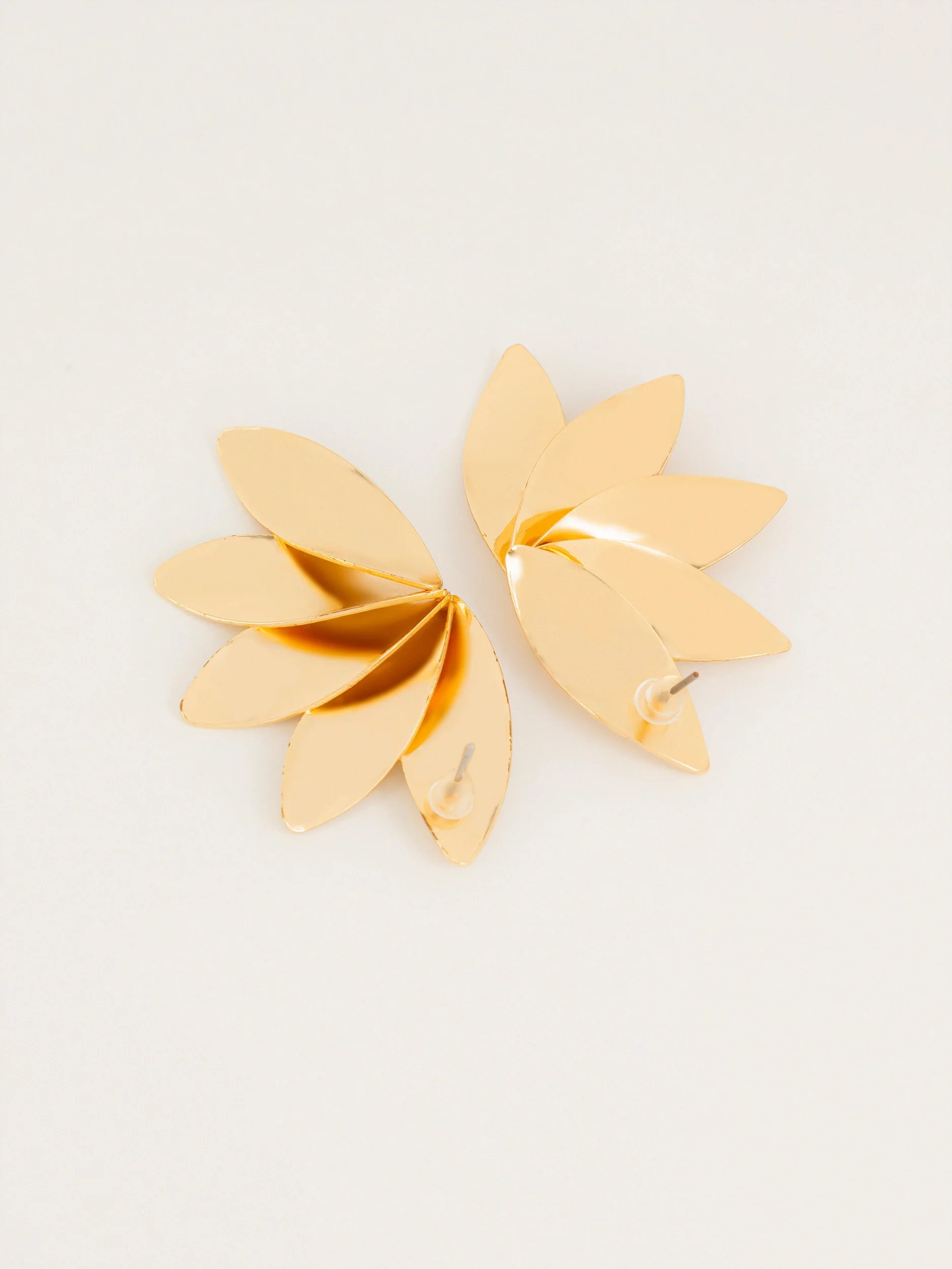Floral Stud Earrings - Image 2