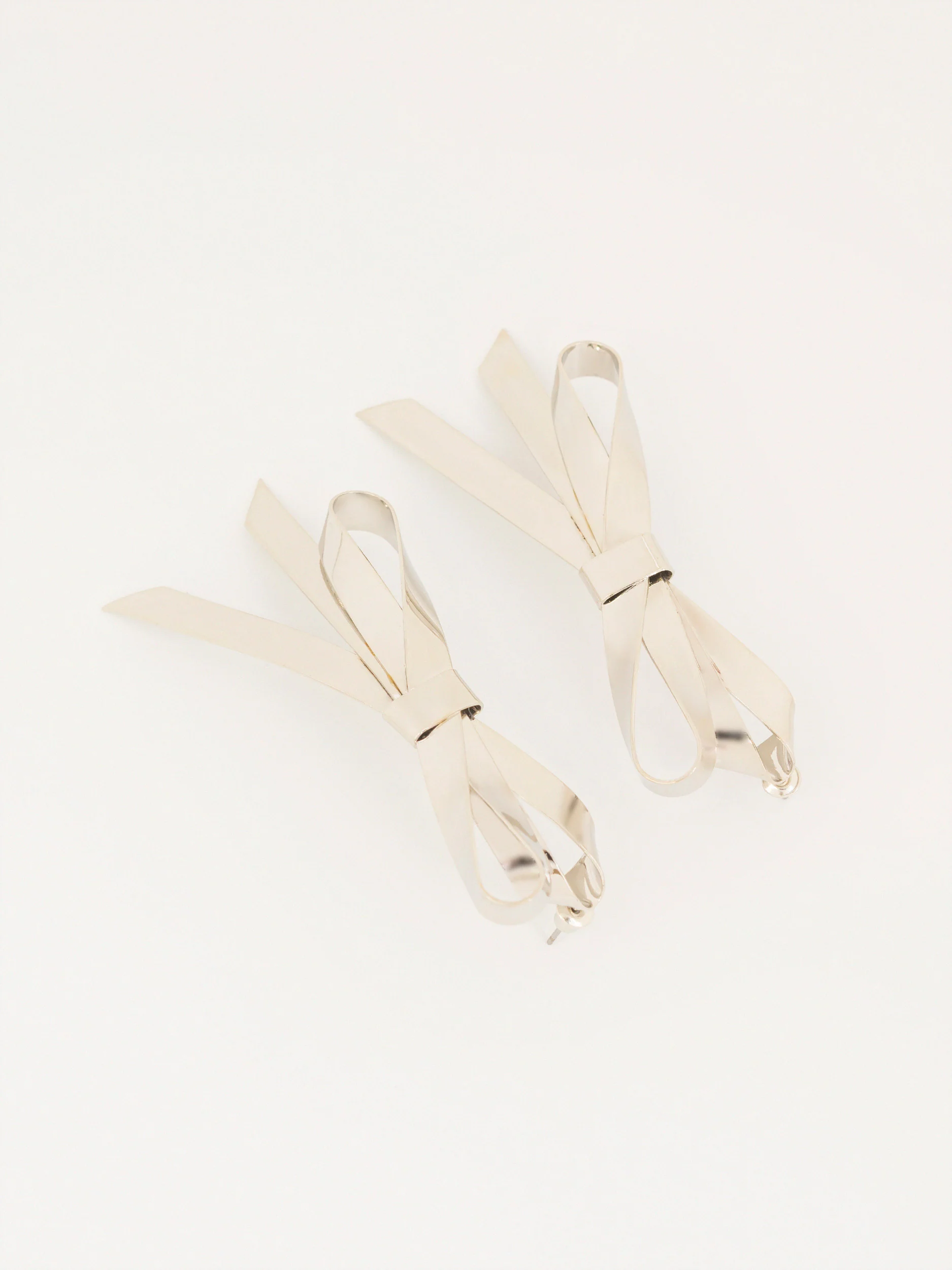 Ribbon Bow Earrings - Image 2
