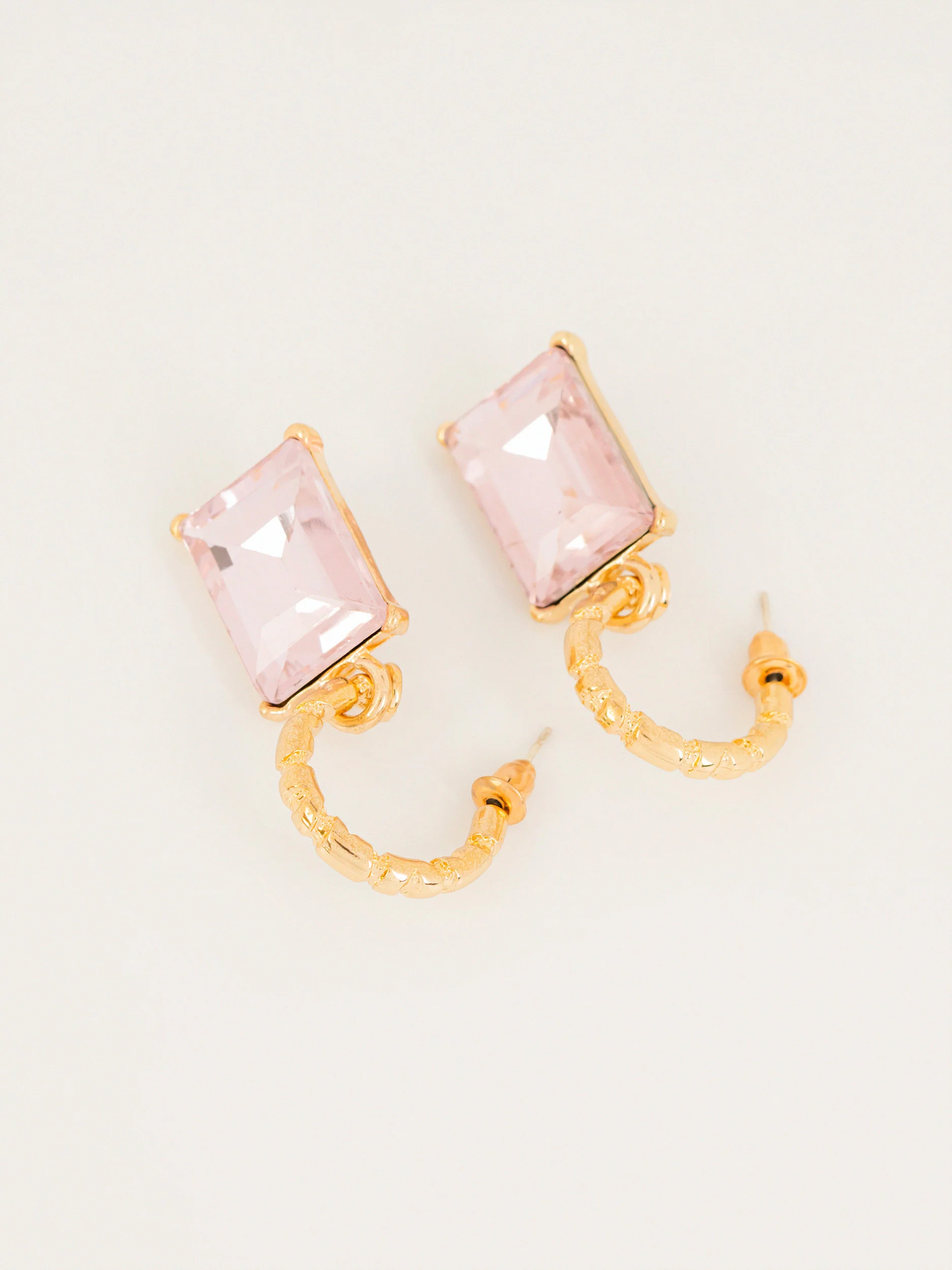 Hoop Pearl Earrings - Image 2