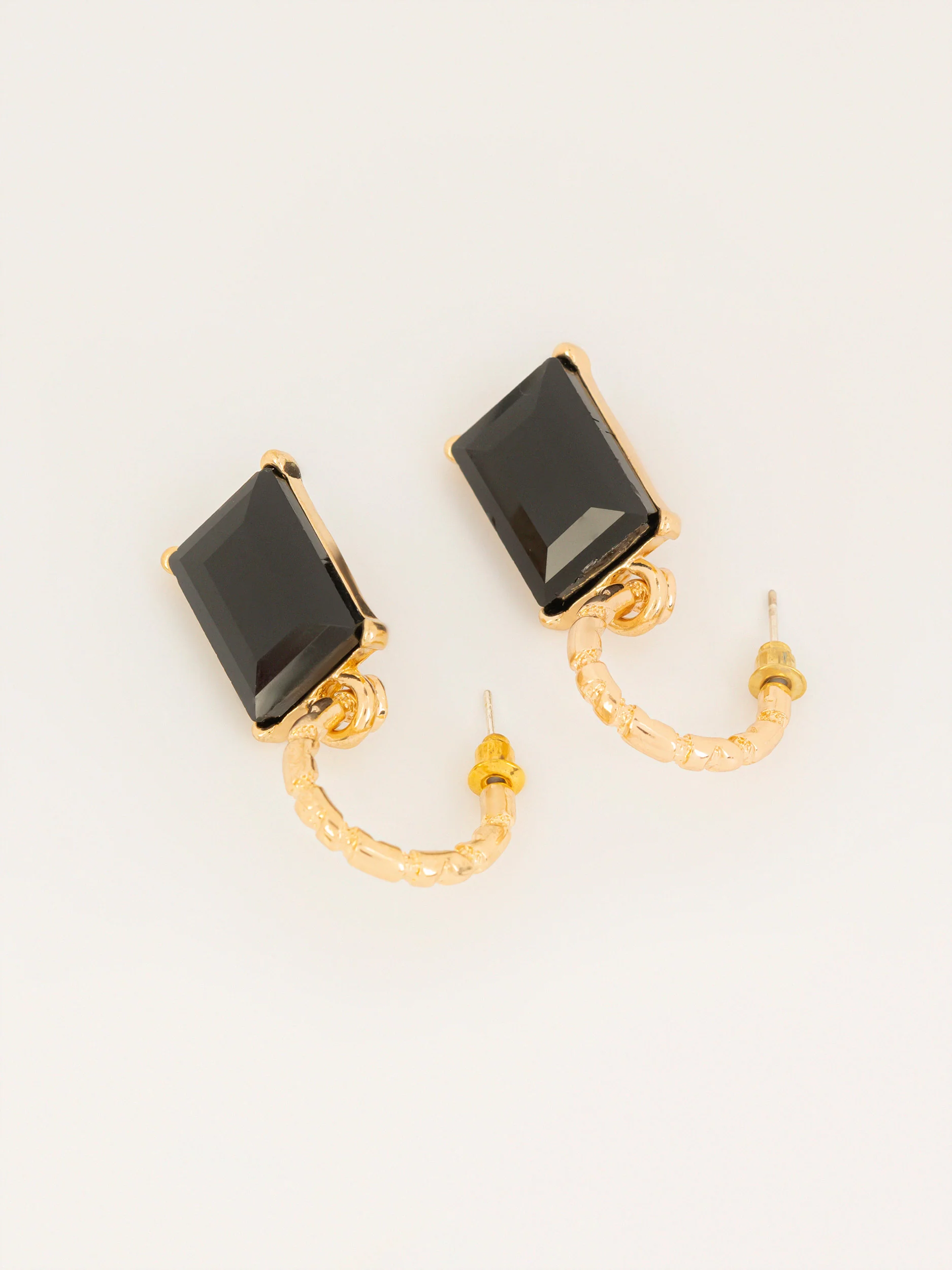 Hoop Pearl Earrings - Image 2
