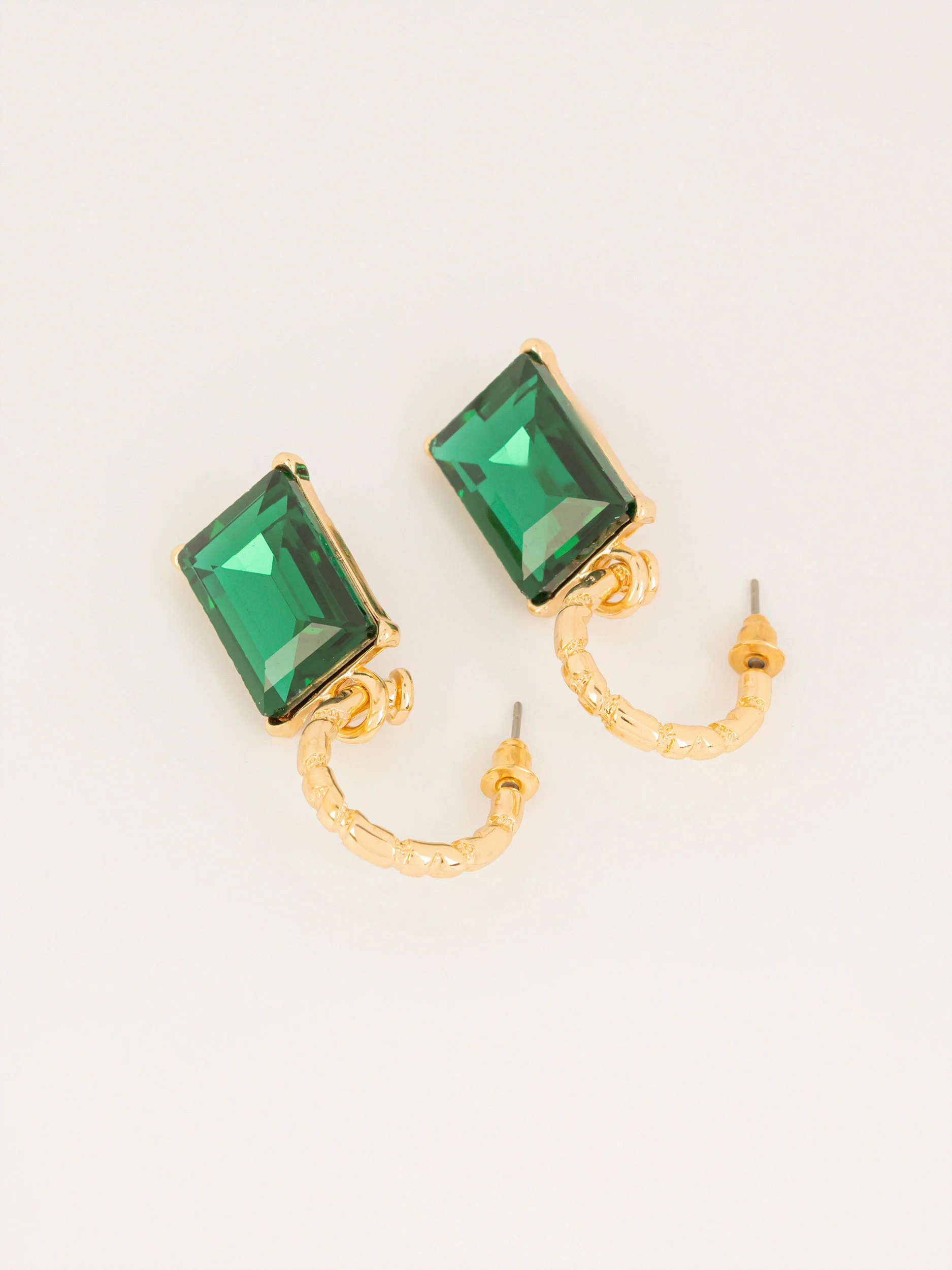 Hoop Pearl Earrings - Image 2
