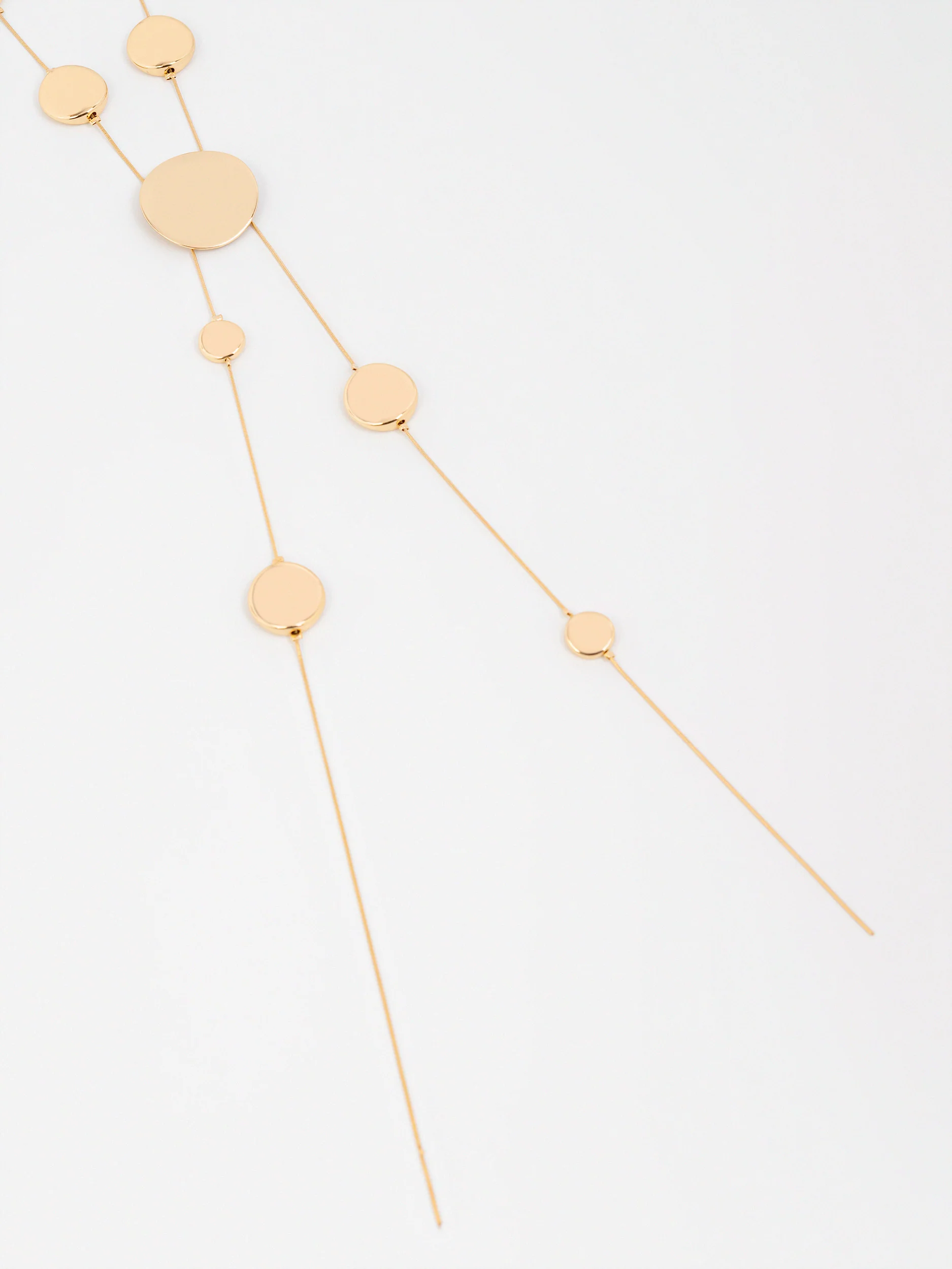 Geometric Disc Necklace - Image 2