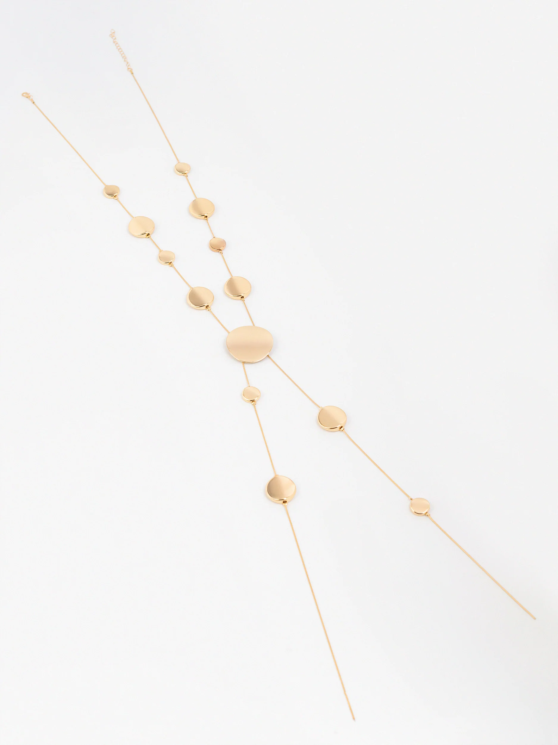 Geometric Disc Necklace - Image 3