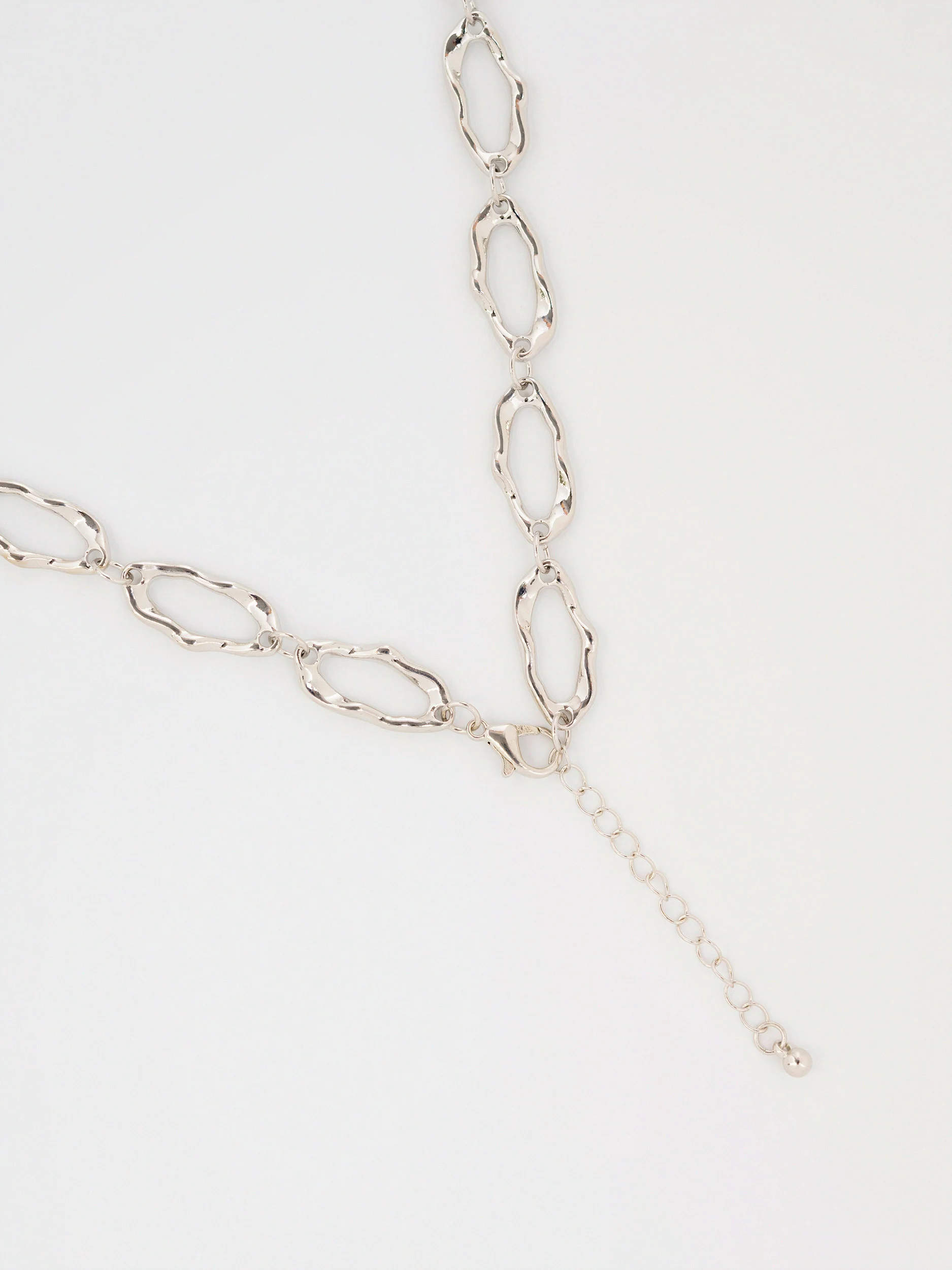Oval Chain Necklace - Image 3